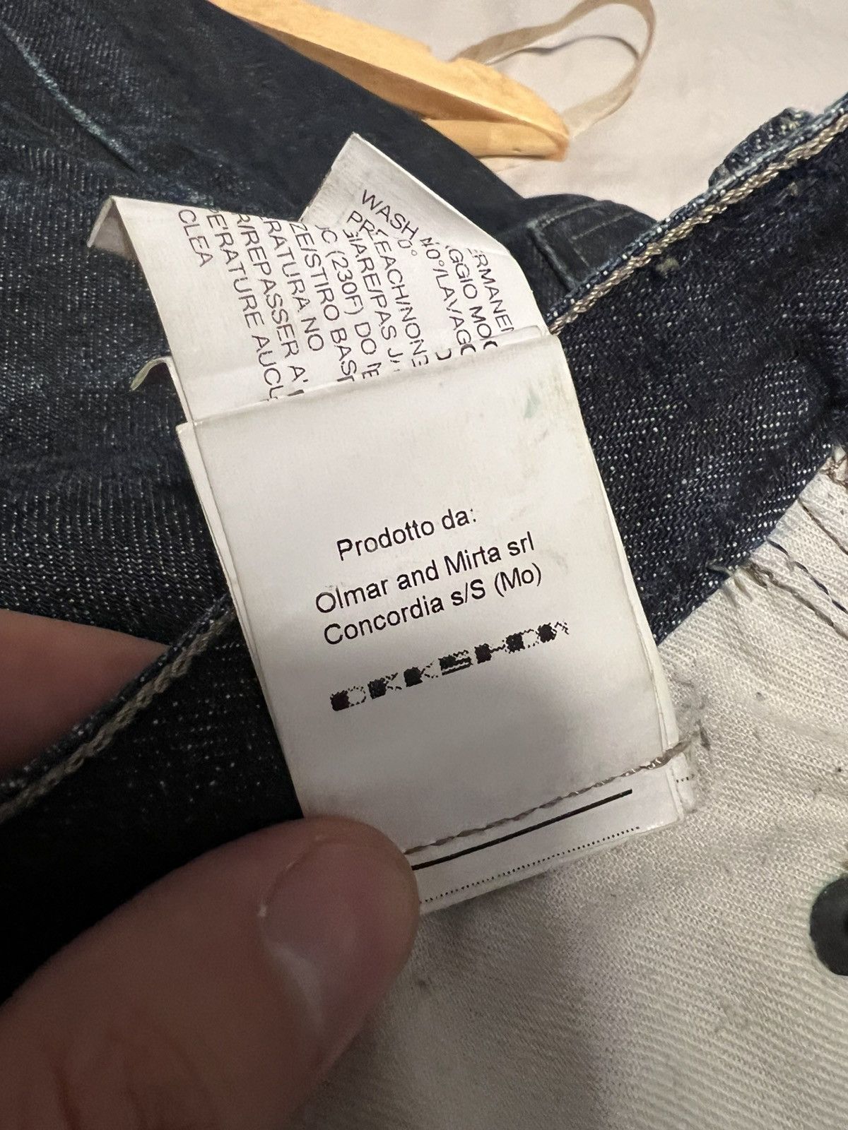 Rick Owens Drkshdw Raw Selvedge Denim Detroit Cut Jeans Size US 36 / EU 52 - 7 Thumbnail