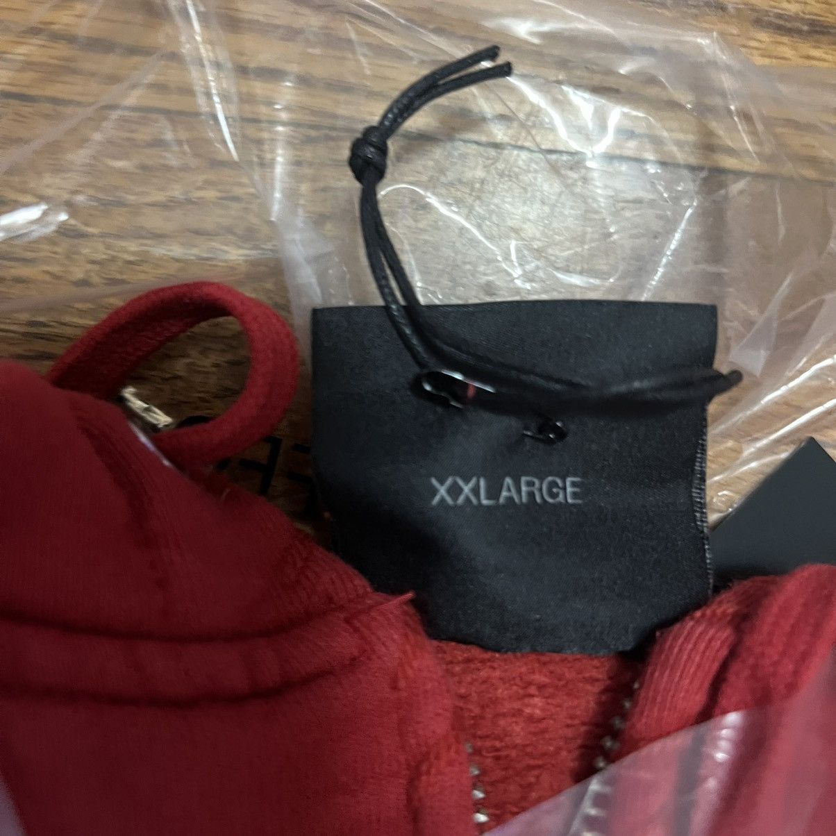 Supreme Supreme Y's Yohji Yamamoto Zip Up Hooded Sweatshirt Red XXL Size US XXL / EU 58 / 5 - 4 Thumbnail