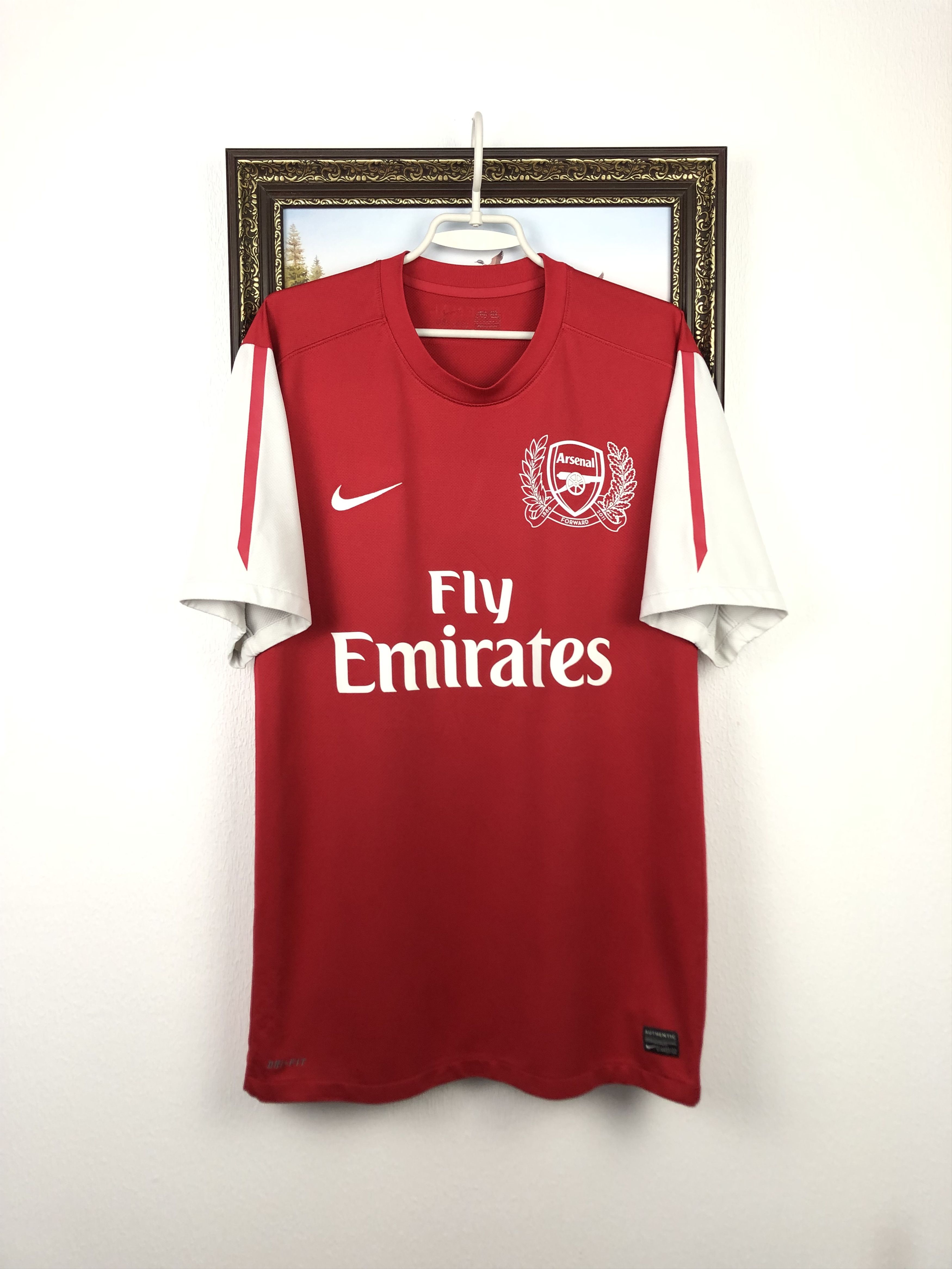 Nike Arsenal football shirt Soccer Nike Jersey Gunners Tee Hype Size US XL / EU 56 / 4 - 1 Thumbnail