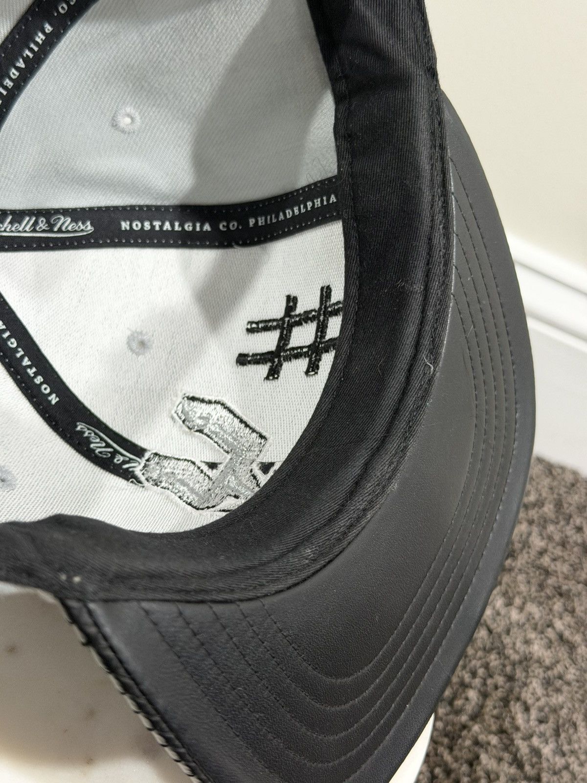 Just Don × Mitchell & Ness × Rsvp Gallery Just Don M&N x Been Trill San Antonio Spurs Gray Python Hat Size ONE SIZE - 11 Thumbnail