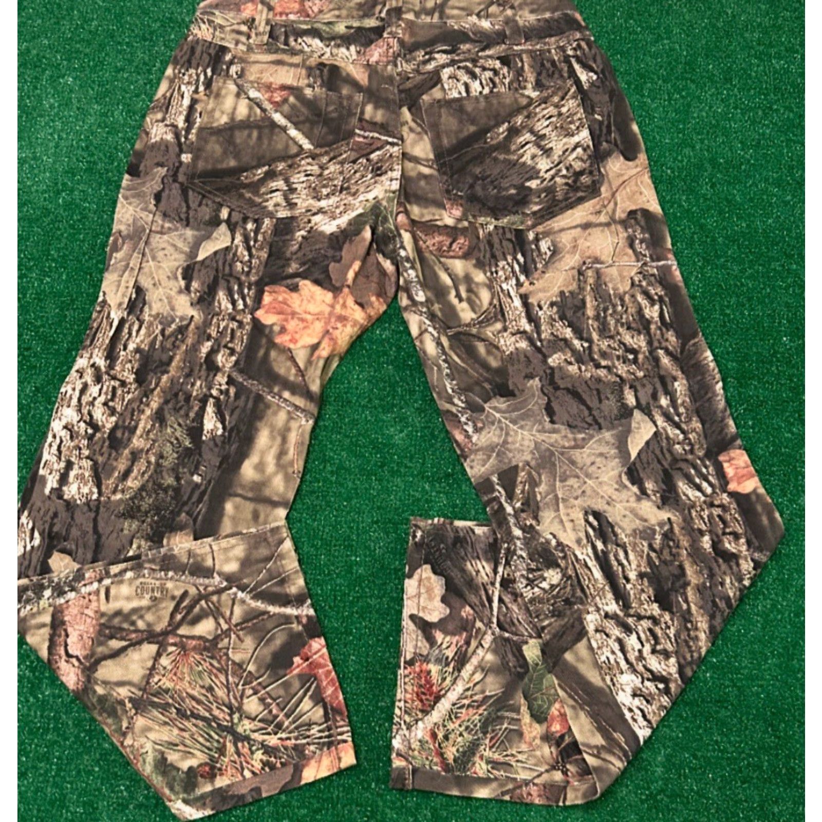 Vintage VINTAGE Mossy Oak Real Tree Camo Hunter Baggy Skater Jeans Mens 34x31 Camouflage Wide-Leg Grunge Hip Hop Punk Y2K JNCO Southpole Realtree Glass? Size US 34 / EU 50 - 3 Thumbnail