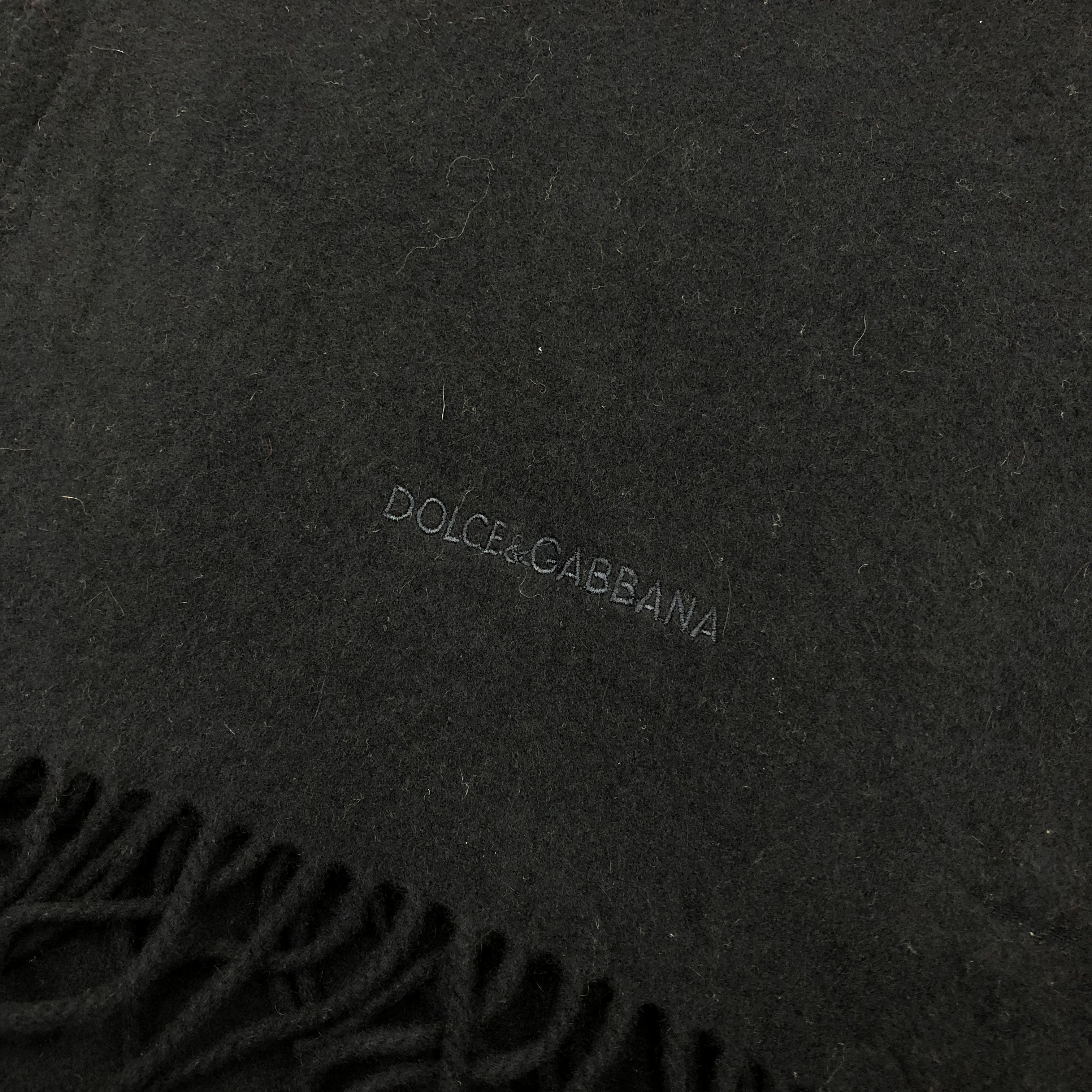 Dolce & Gabbana Vintage Dolce & Gabbana Scarf Muffler Wool Cashmere Scarves Size ONE SIZE - 5 Thumbnail