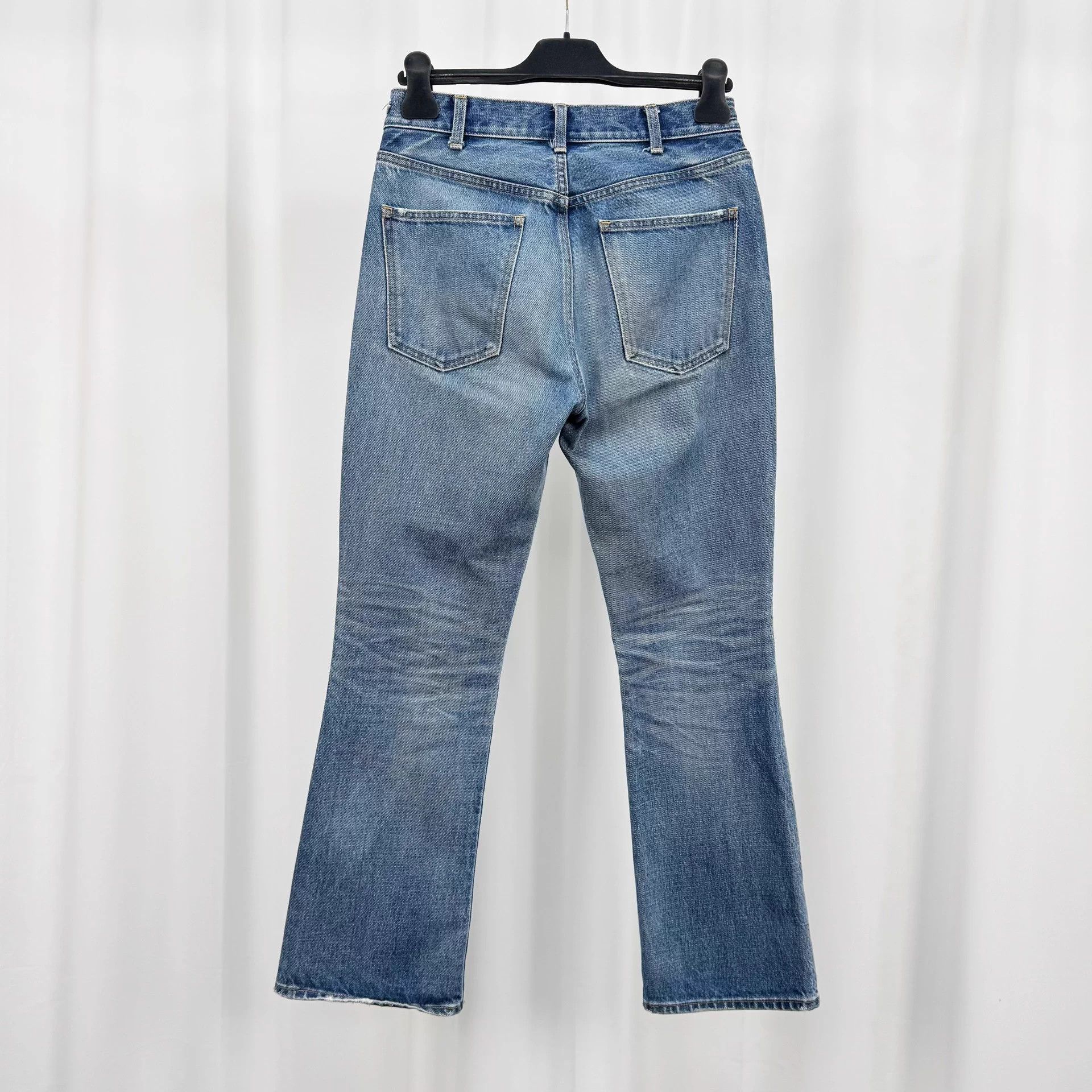 Celine Celine Triomphe GoldChain Washed Jeans W28 99 New Size 28" / US 6 / IT 42 - 2 Thumbnail