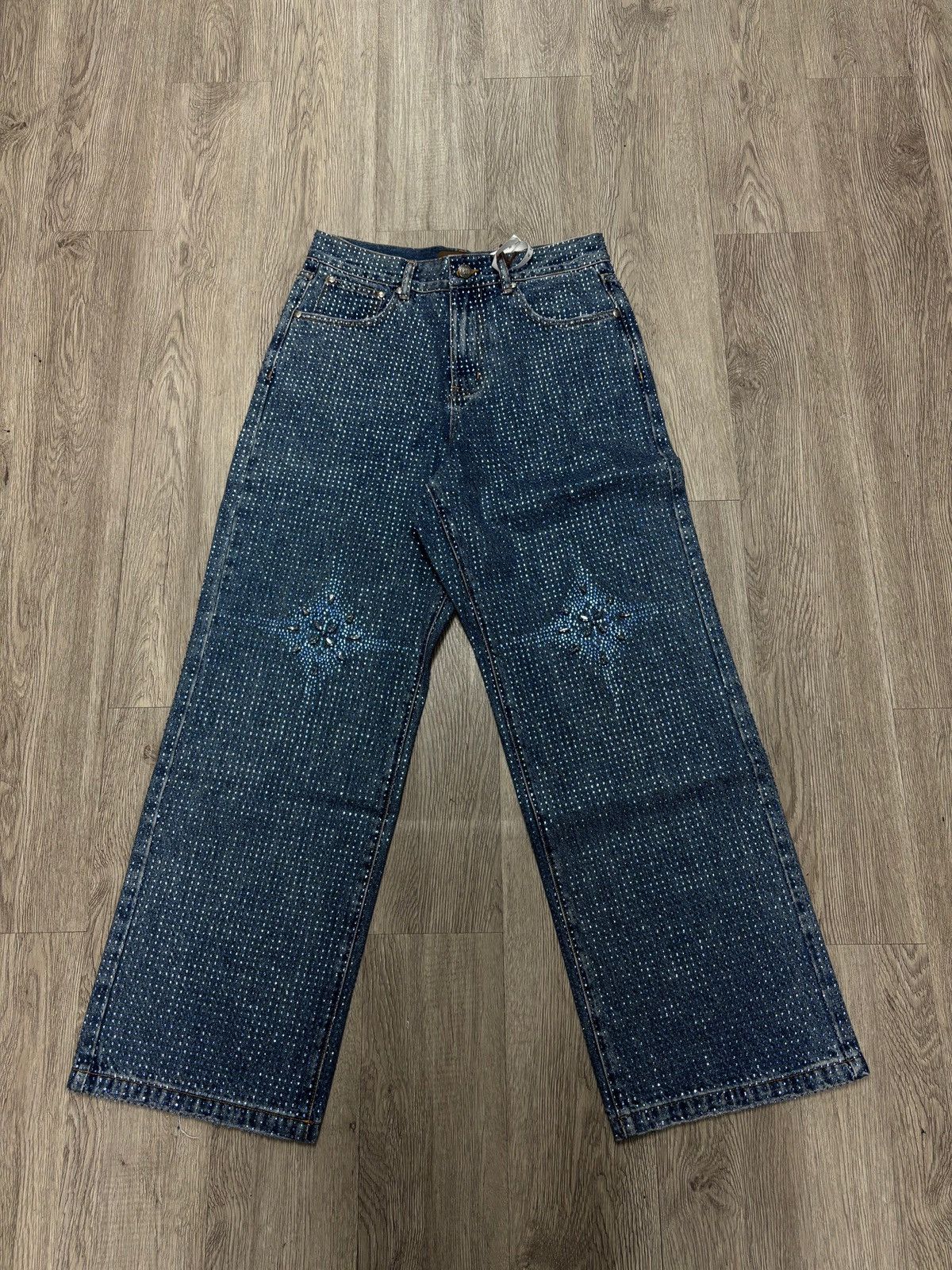 Birth of Royal Child Birth of royal child stellar rhinestone 20K PANTS JEANS Size US 38 / EU 54 - 1 Thumbnail