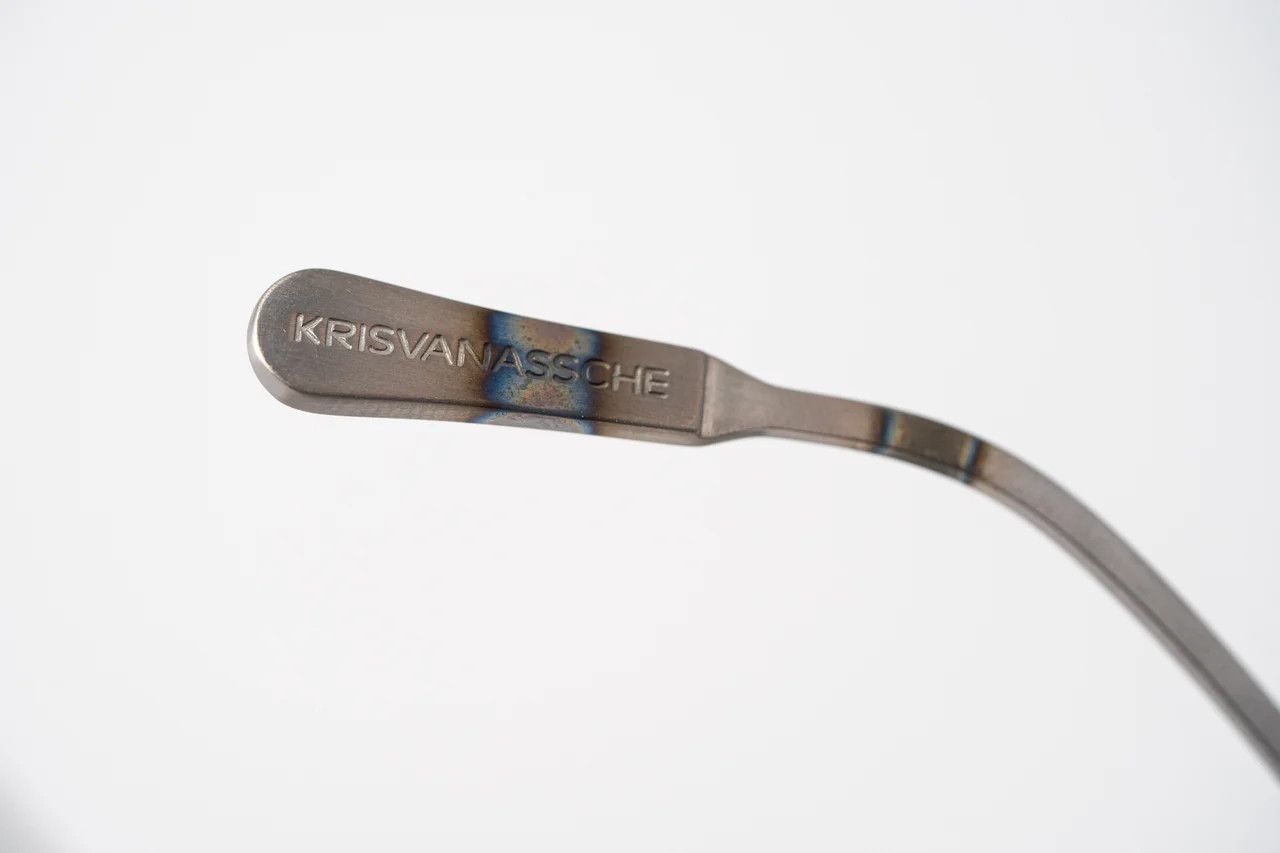Dior Kris Van Assche Aviator Sunglasses Clear Dark Grey Size ONE SIZE - 11 Thumbnail