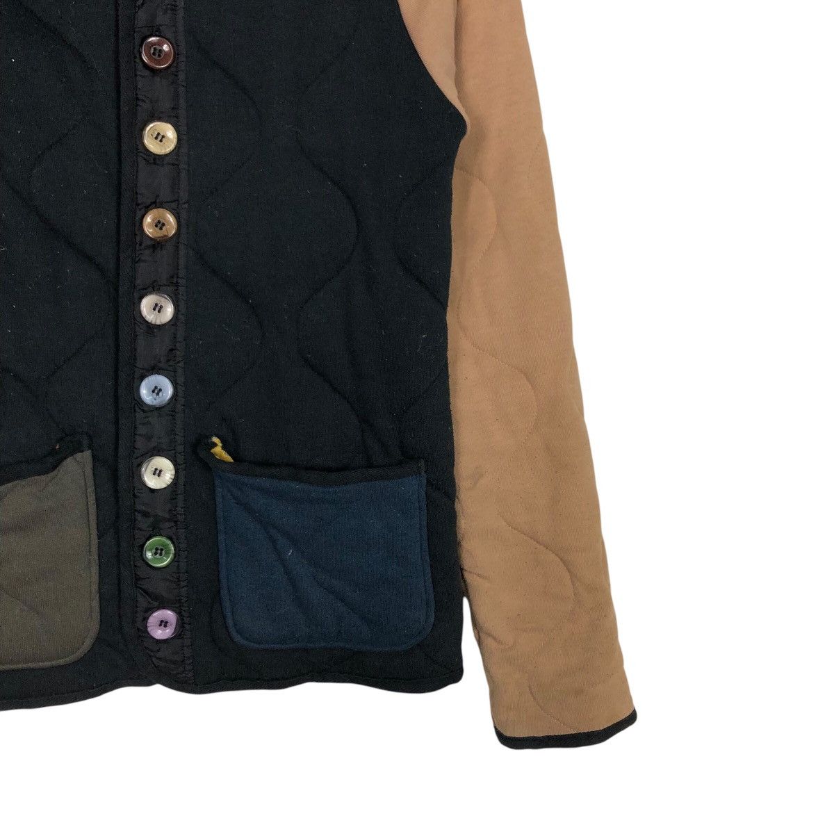Japanese Brand 📌Vintage Button Quilted Jacket Grand One Japan Style Size US S / EU 44-46 / 1 - 6 Thumbnail