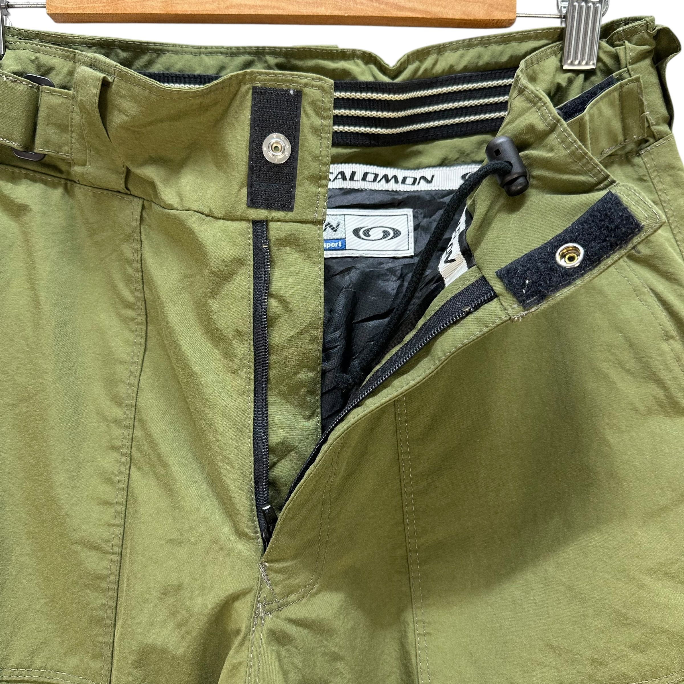 Salomon SALOMON Freedom Action Sport Green Snow Pant #A76-1821 Size US 29 - 7 Thumbnail