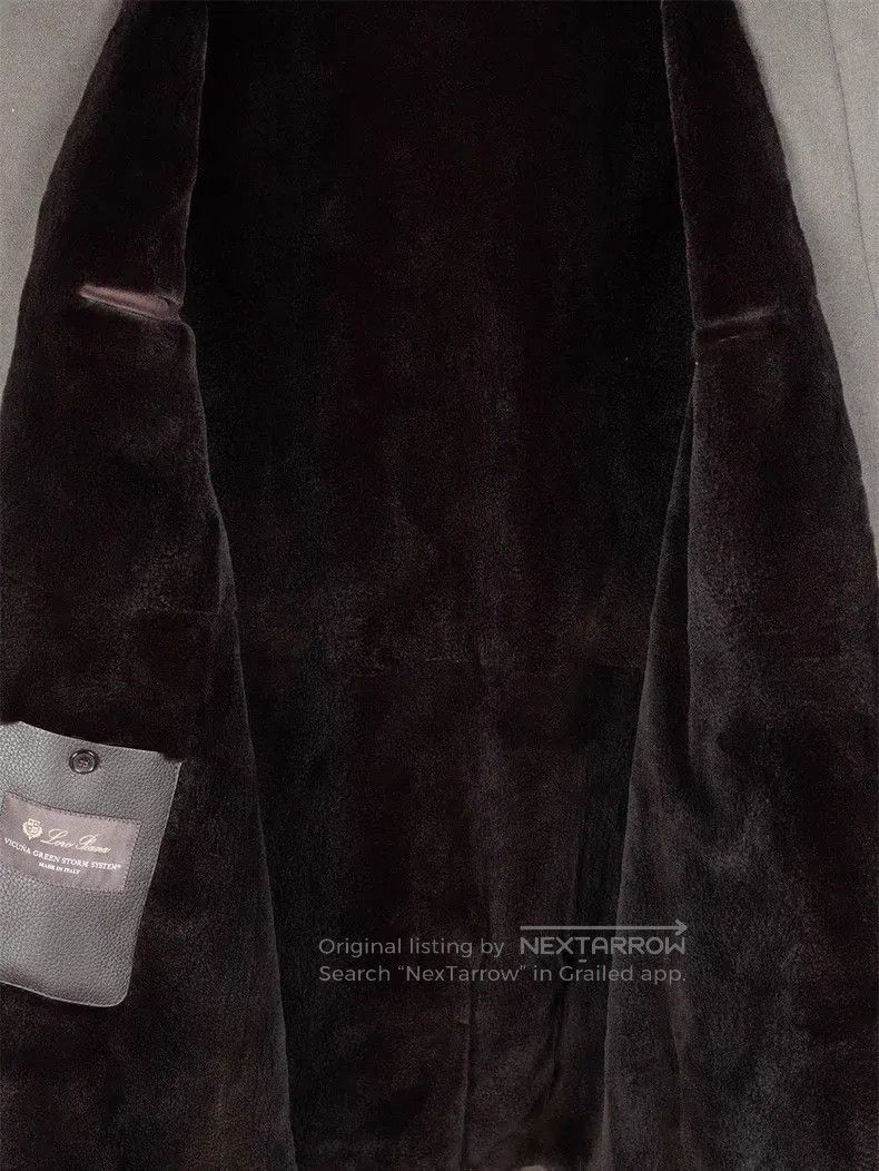 Loro Piana Loro Piana 100% Lama Wool + Mink Fur Lining Jacket Size US L / EU 52-54 / 3 - 5 Thumbnail
