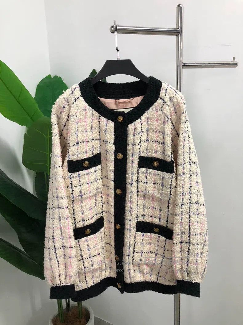 Gucci Gucci Tweed coat Size XS / US 0-2 / IT 36-38 - 1 Thumbnail