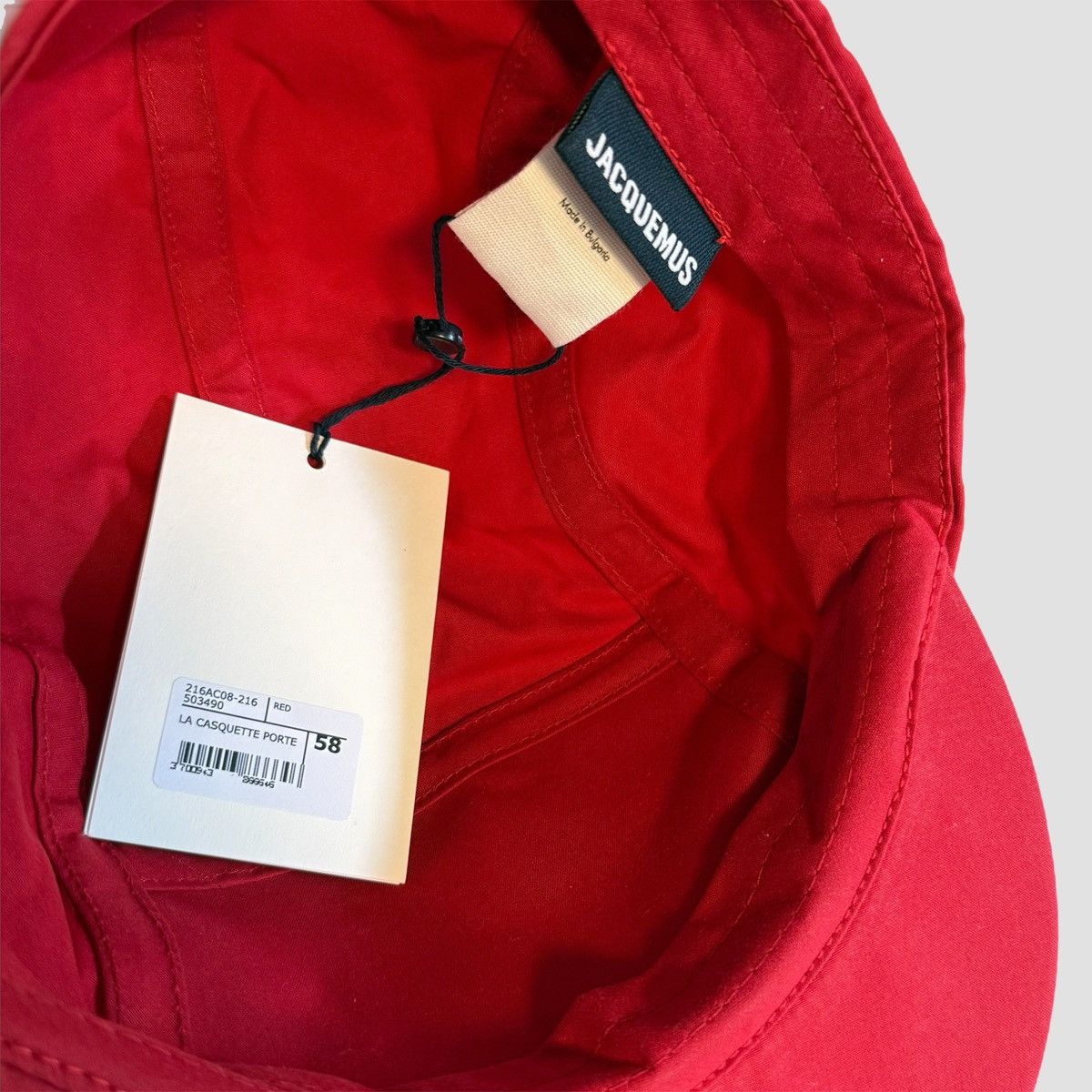Jacquemus Jacquemus ‘La Casquette’ 5 Panel Cap Size ONE SIZE - 8 Thumbnail