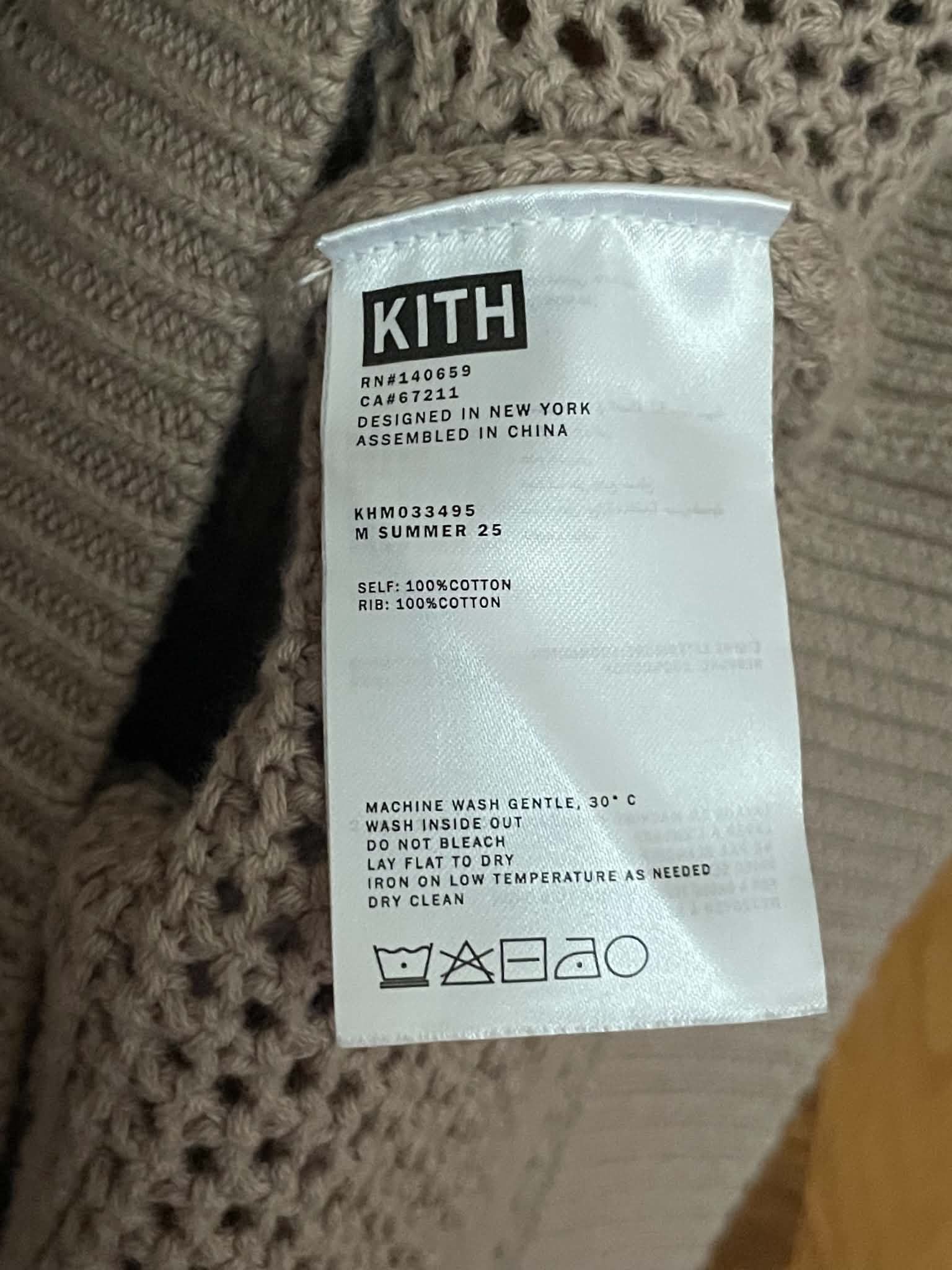 Kith Kith Nash Knit Polo Size M Medium Mens Size US M / EU 48-50 / 2 - 6 Thumbnail