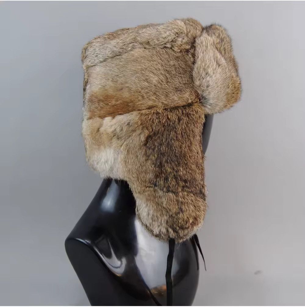 Other Warm Fur Bomber Hat With Earflaps Size ONE SIZE - 3 Thumbnail