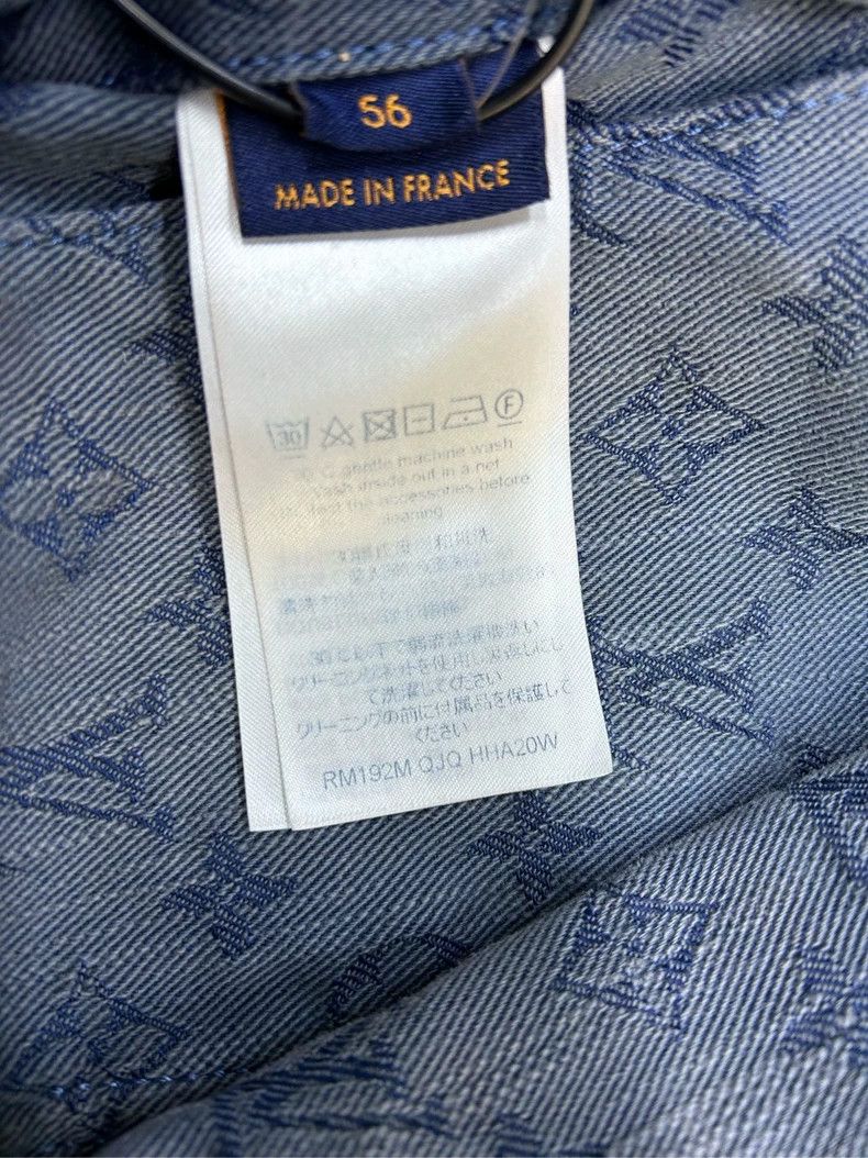 Louis Vuitton Louis Vuitton denim jacket Size US XL / EU 56 / 4 - 5 Thumbnail
