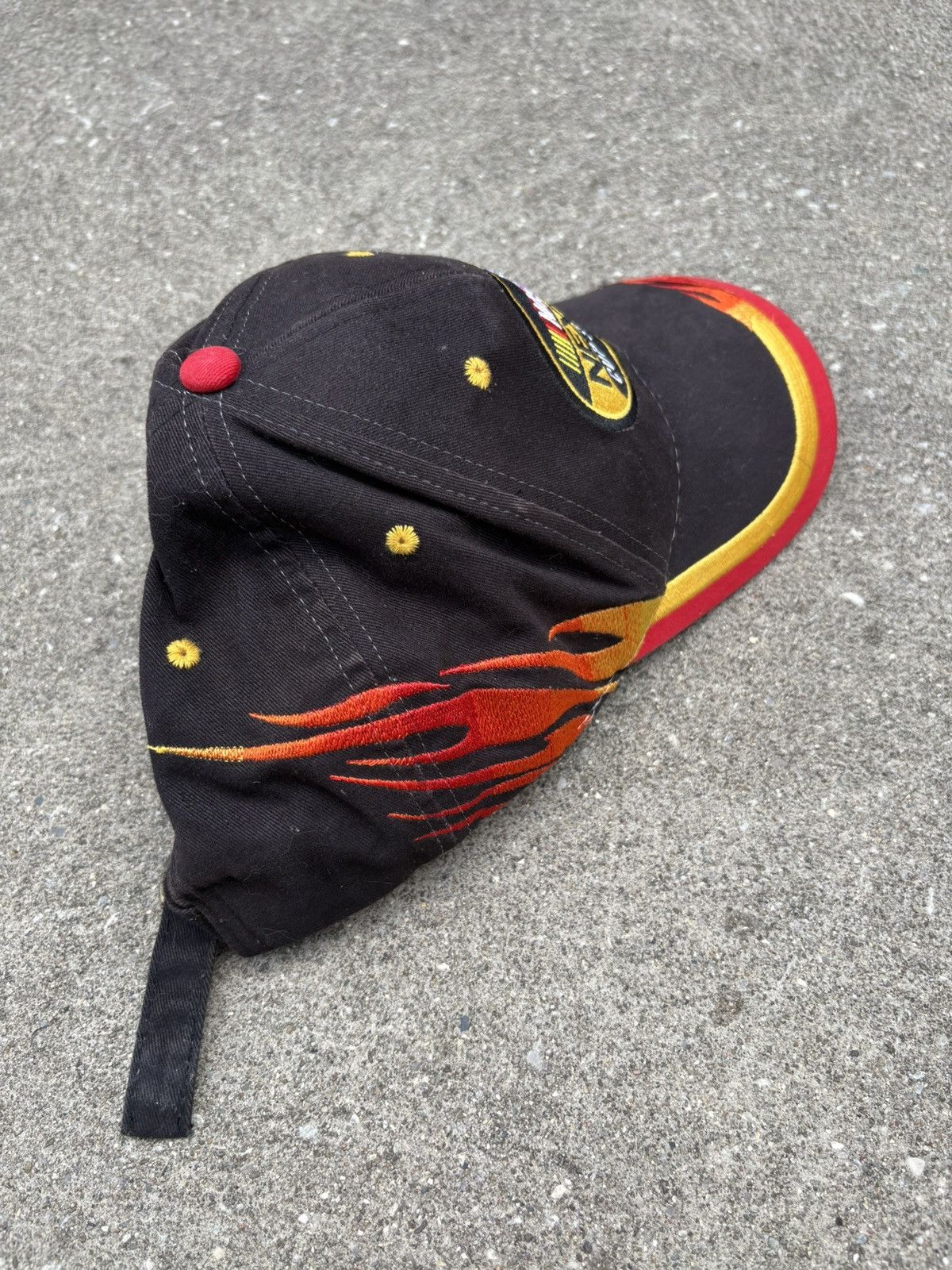 NASCAR NASCAR Racing Nextel Cup Series Flames Hat Size ONE SIZE - 4 Thumbnail