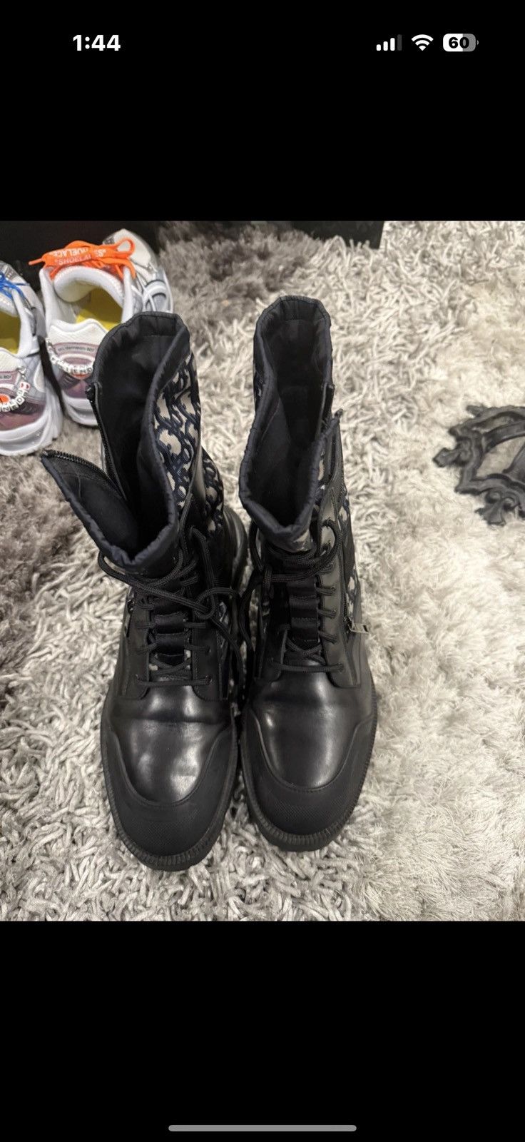 Dior Dior x kim jones oblique boots men’s Size US 10 / EU 43 - 7 Thumbnail
