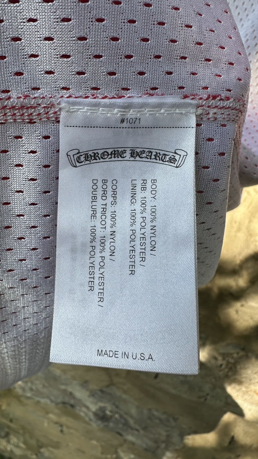 Chrome Hearts Chrome Hearts Matty Boy Reversible Mesh Jersey Size US XXL / EU 58 / 5 - 12 Thumbnail
