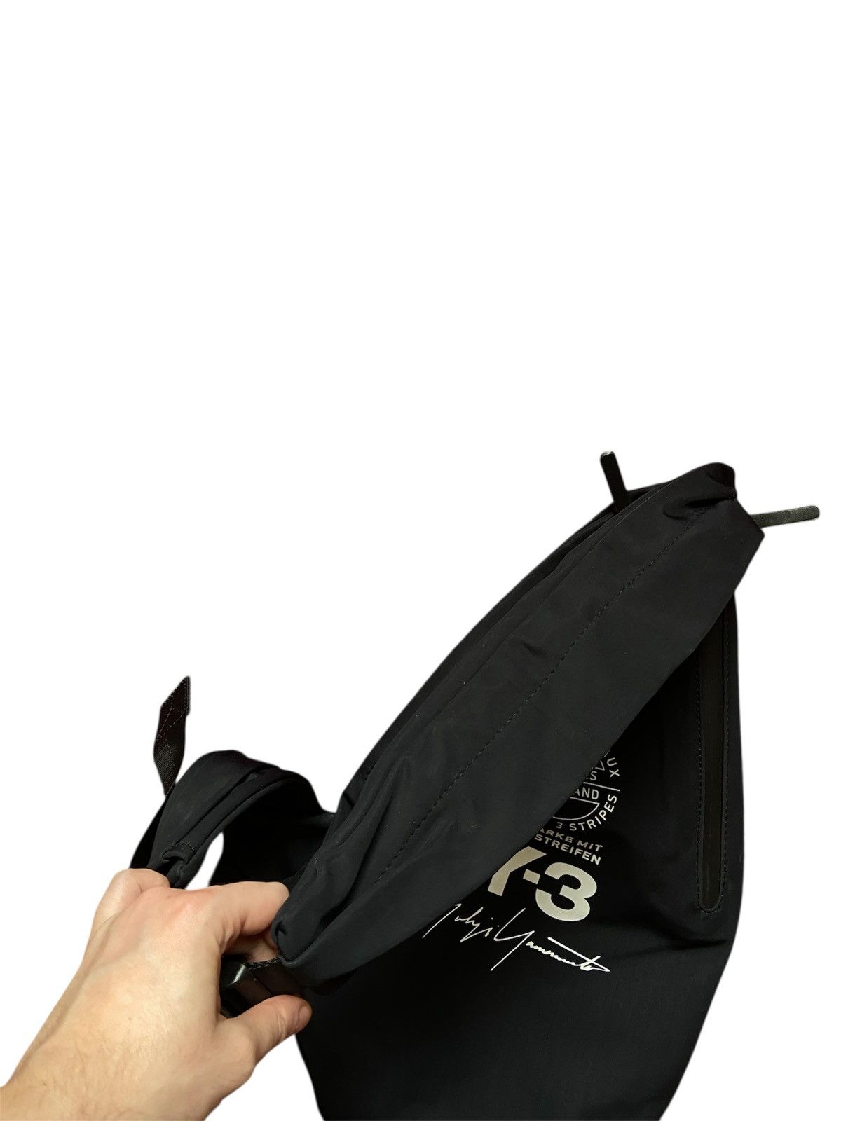 Adidas × Y-3 × Yohji Yamamoto Yohji Yamamoto sling bag messenger Y-3 x Adidas bag Size ONE SIZE - 3 Thumbnail