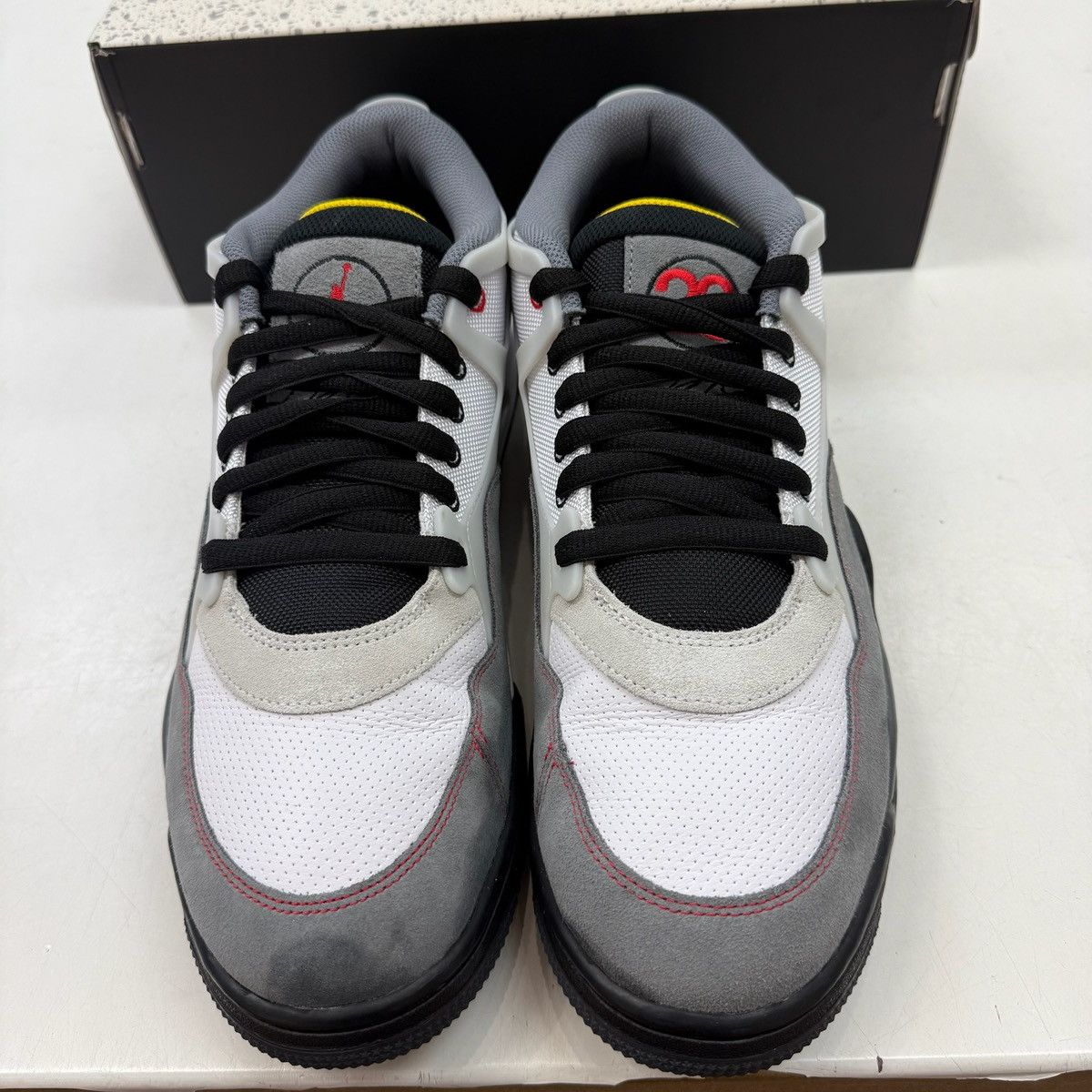 Jordan Brand Size 13 - Nike Air Jordan 4 RM White Smoke Grey IB8052-100 Size US 13 / EU 46 - 4 Thumbnail