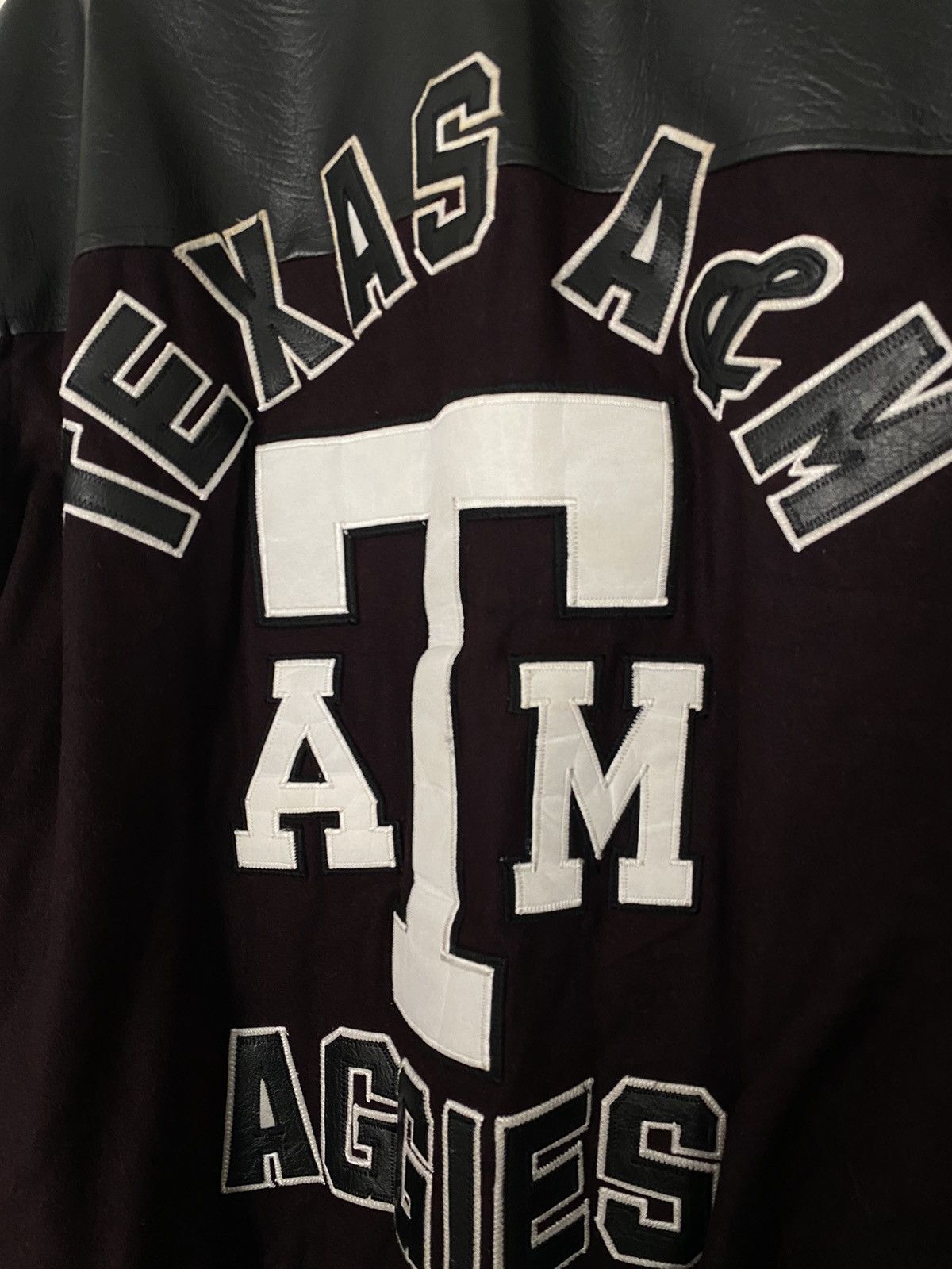 Vintage Texas A&M Aggies Varsity Jacket Size US L / EU 52-54 / 3 - 5 Thumbnail