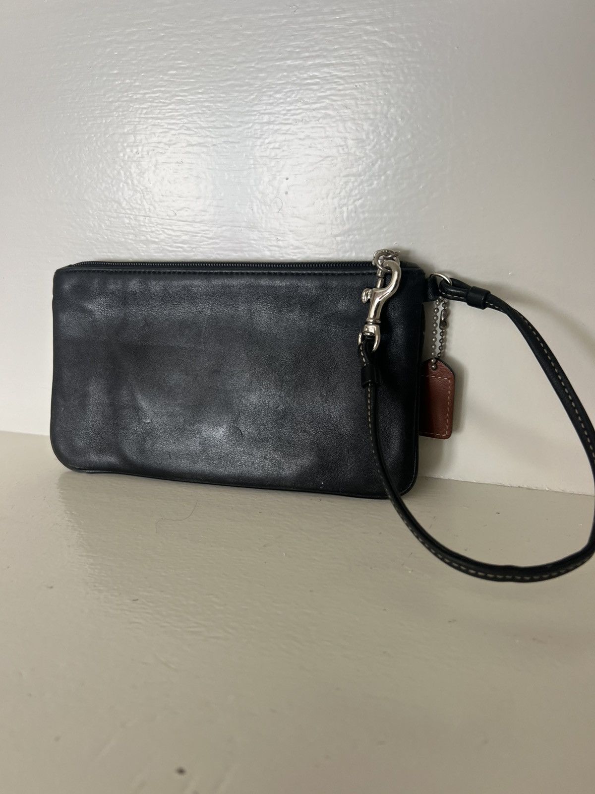 Coach Vintage Coach Clutch Black Leather with buckle Size ONE SIZE - 3 Thumbnail