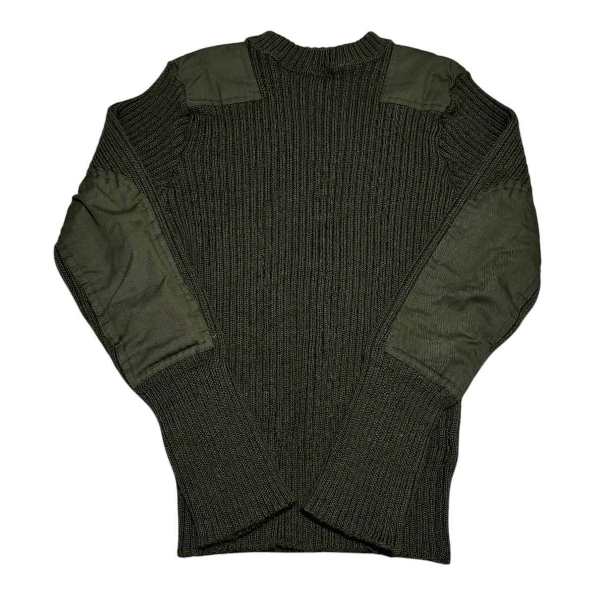 Vintage Vintage USA Made Marines Wool Green Sweater Men’s Medium Size US M / EU 48-50 / 2 - 1 Thumbnail