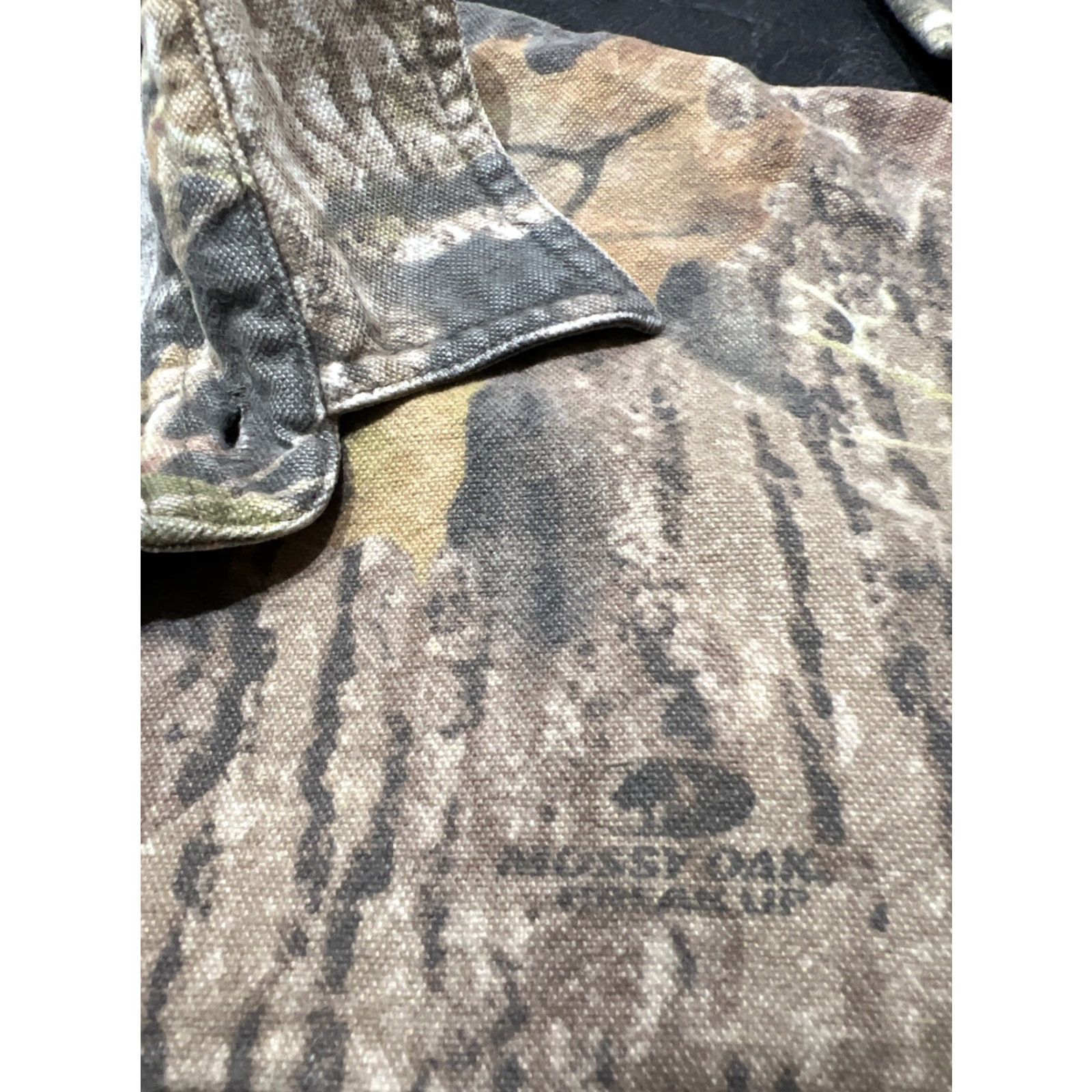 Vintage Mossy Oak Camo Button-Up Shirt Mens 2XL Brown Outdoor Hunting Size US XXL / EU 58 / 5 - 4 Thumbnail