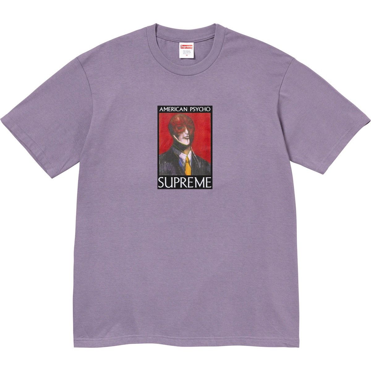 image of Supreme American Psycho Tee in Dusty Purple, Men's (Size XL)