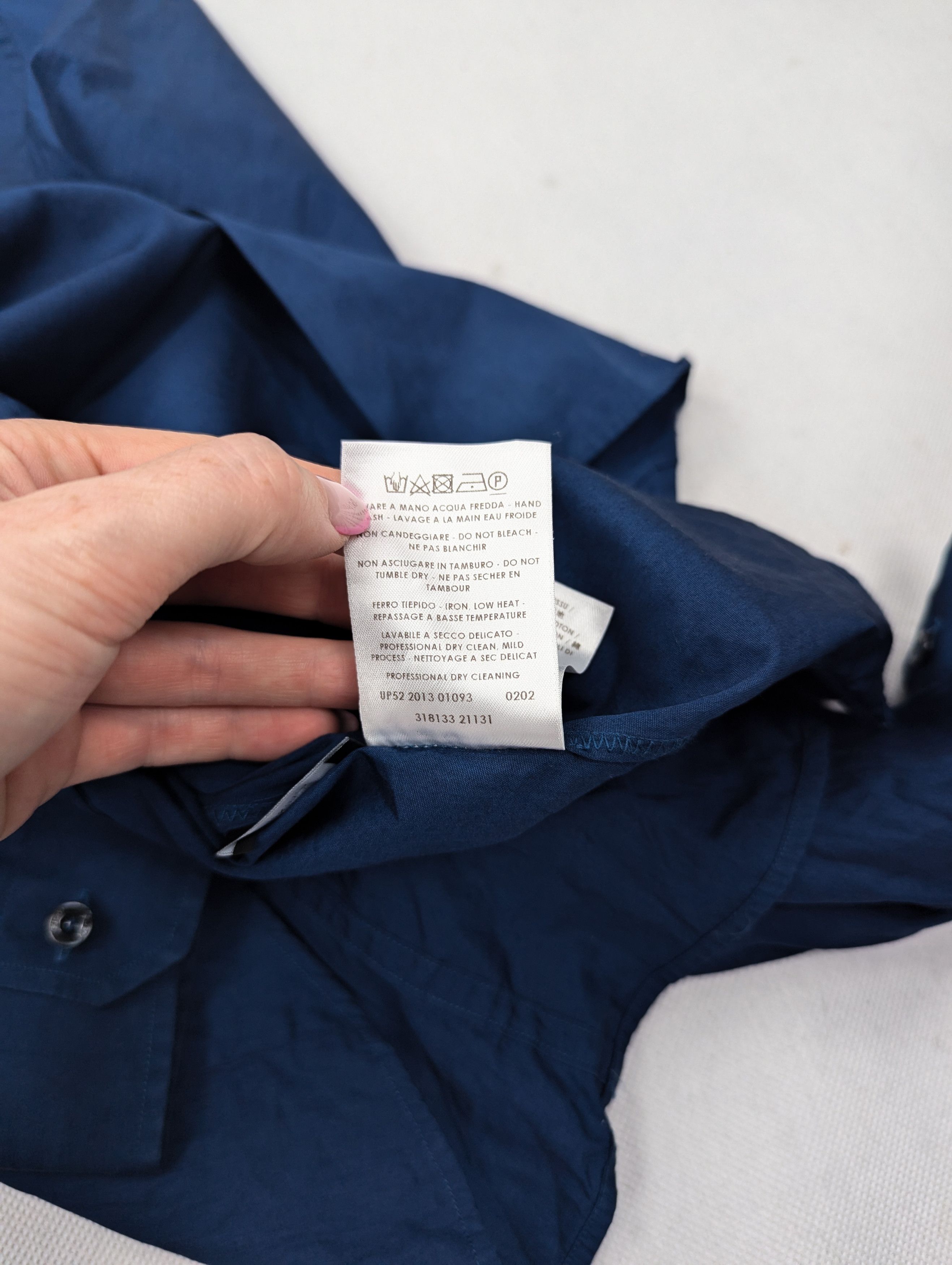 Gucci Gucci blue shirt M Size US M / EU 48-50 / 2 - 9 Thumbnail