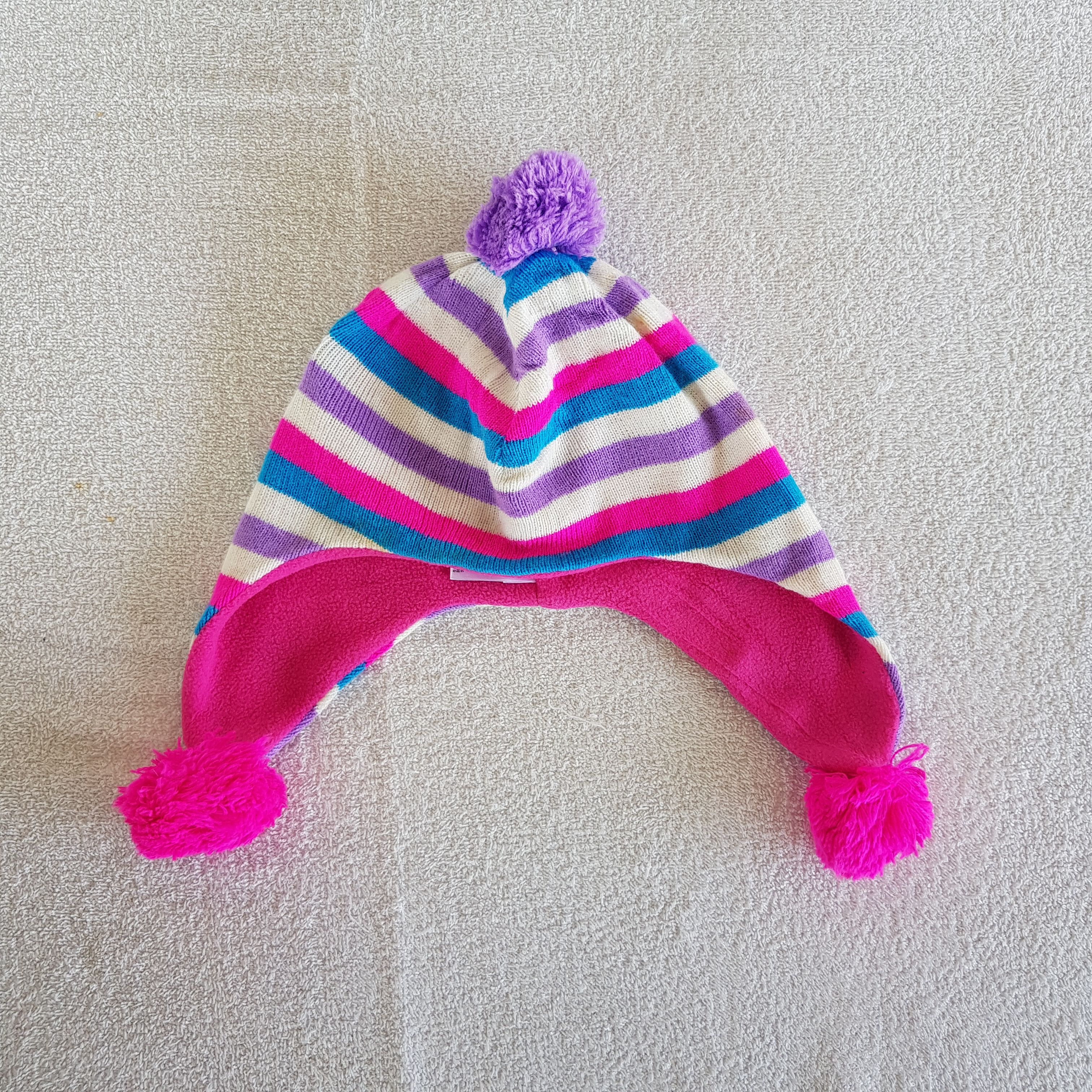 Disney Vintage Minnie Mouse Earflap Beanie Y2K Movie Snow Caps Hats Size ONE SIZE - 7 Thumbnail