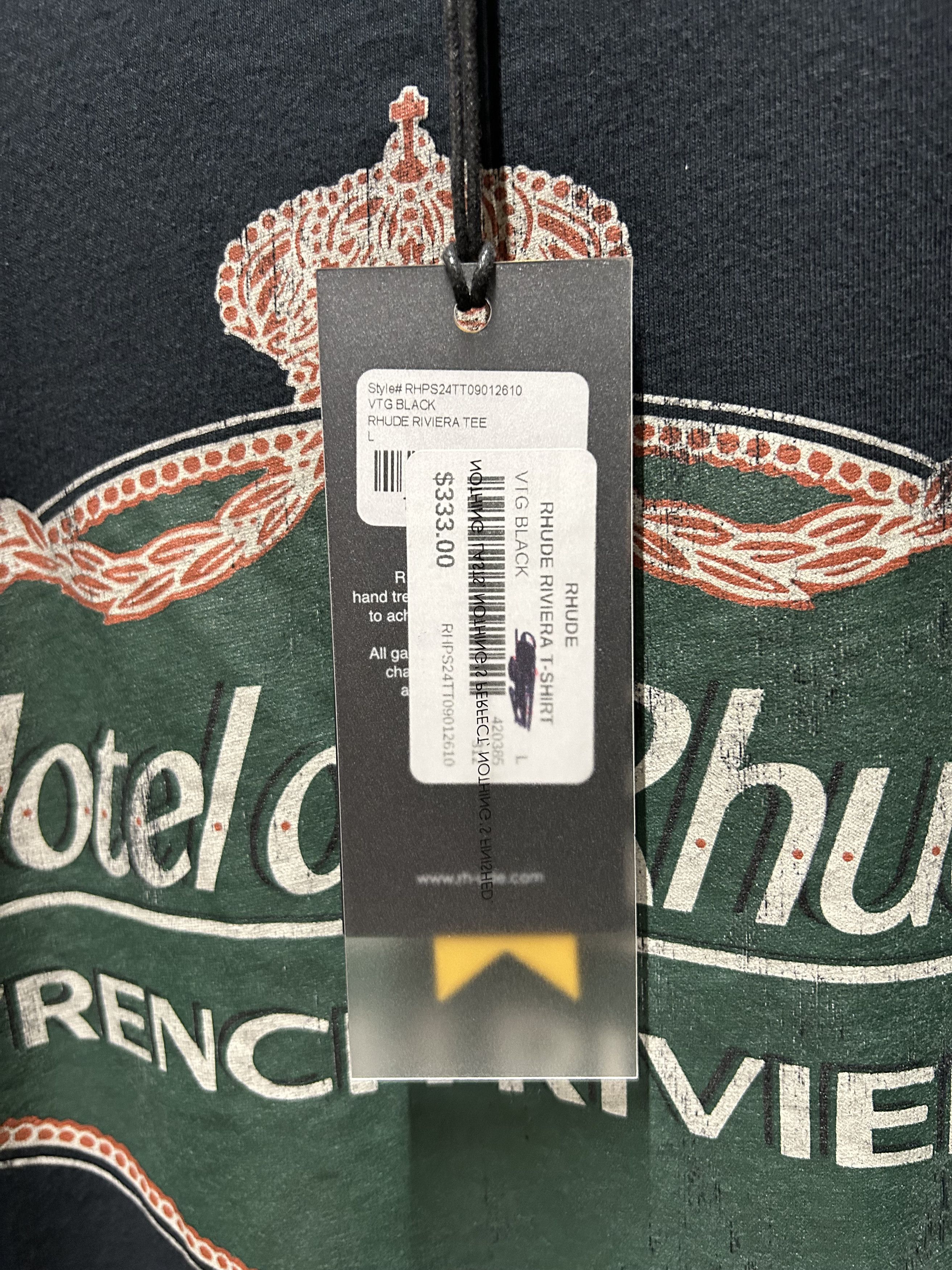 Rhude Rhude Rivera Tee Size US M / EU 48-50 / 2 - 3 Thumbnail