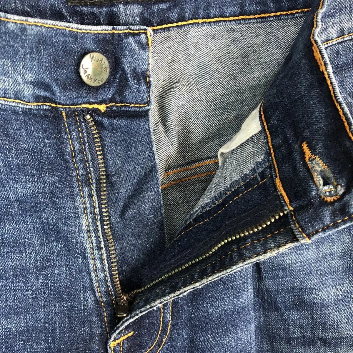 Nudie Jeans DLL Nudie vintage faded Jeans Blue Denim Pants #C138 Size US 32 / EU 48 - 9 Thumbnail