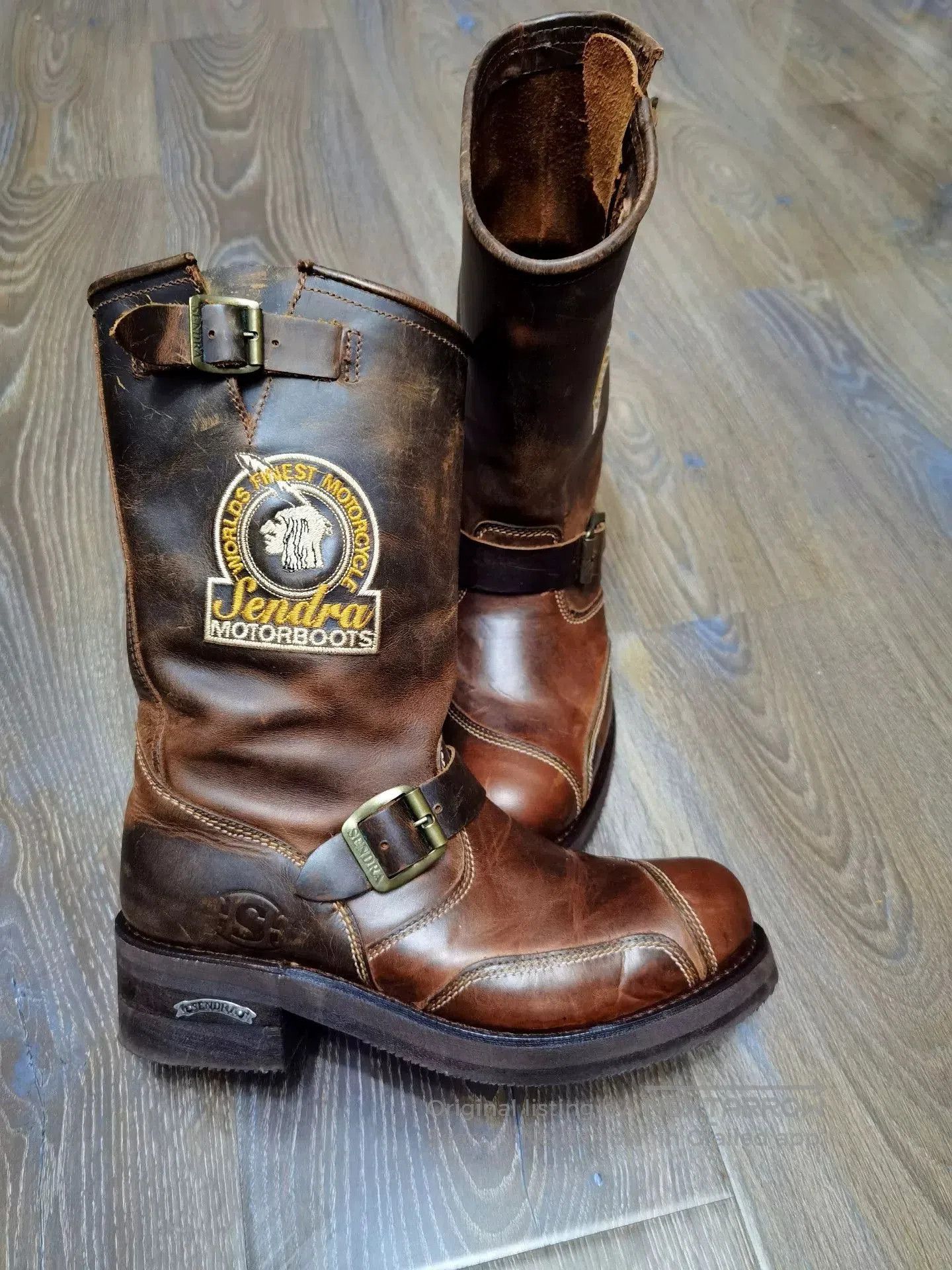 Other Sendra Old Model Engineer Boots. Size US 7 / EU 40 - 5 Thumbnail