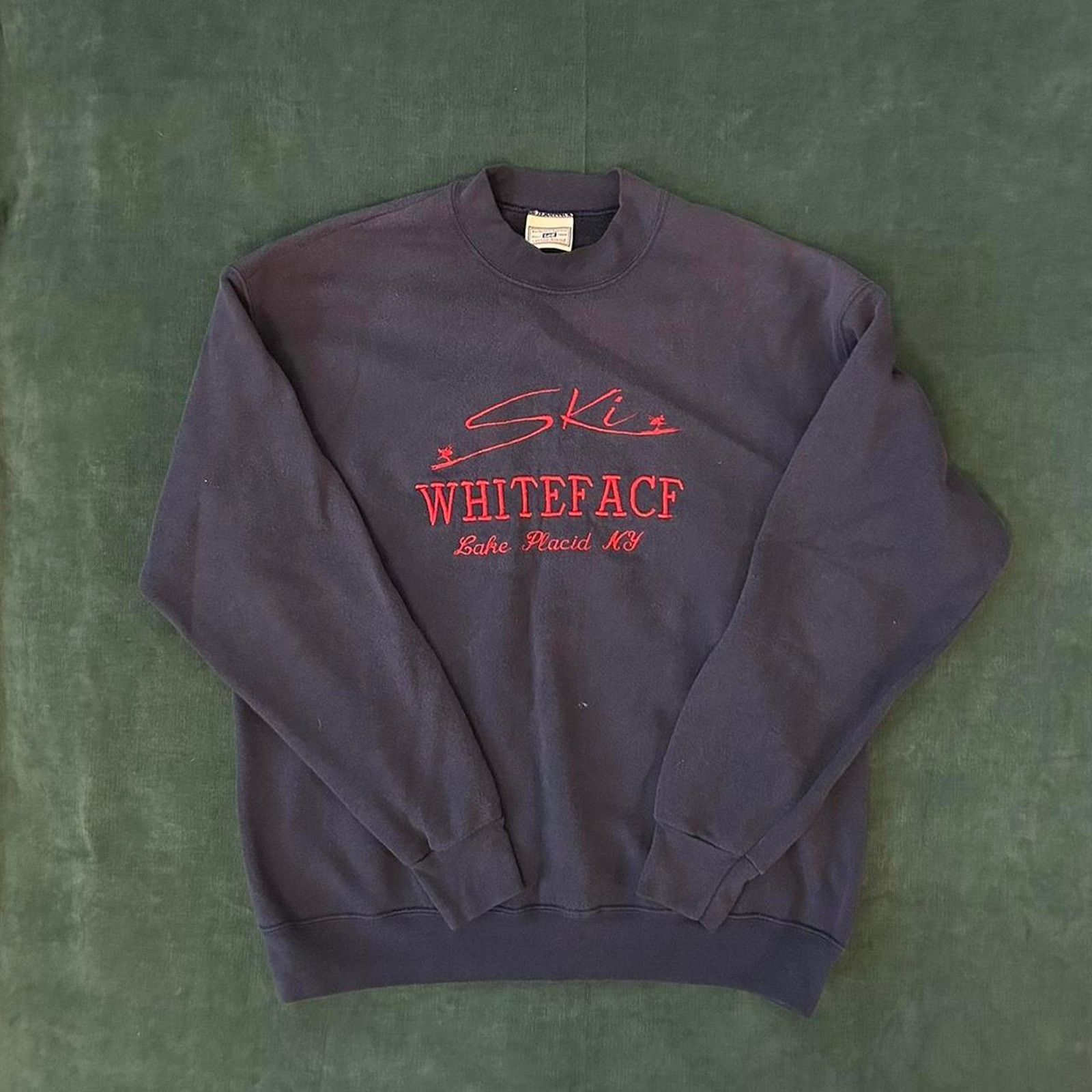 Lee rare Vintage ski embroidered sweatshirt Size US L / EU 52-54 / 3 - 1 Thumbnail