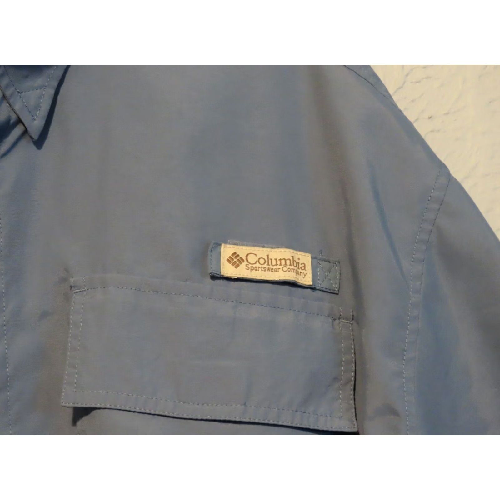 Vintage Columbia Button-Up Shirt Mens Large Blue Fishing Outdoor Size US L / EU 52-54 / 3 - 2 Thumbnail