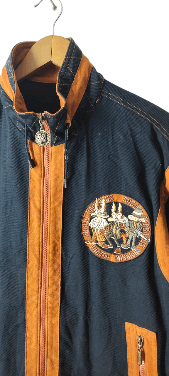 Japanese Brand ANGELO GARBASUS EMBROIDED JACKET Size US L / EU 52-54 / 3 - 8 Thumbnail