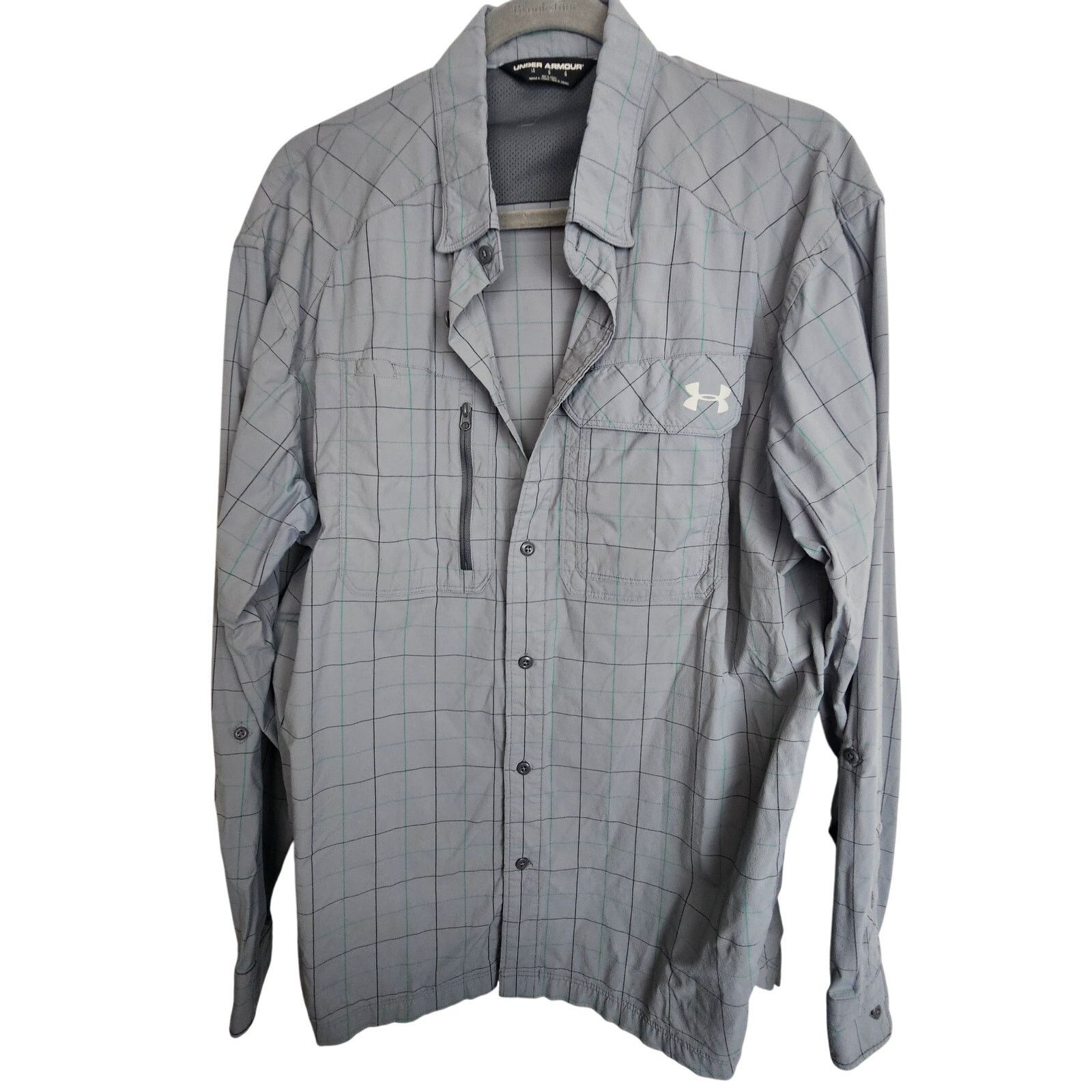 Under Armour Under Armour Mens Vented Shirt Sz L Gorpcore Fishing Camping Size US L / EU 52-54 / 3 - 1 Thumbnail