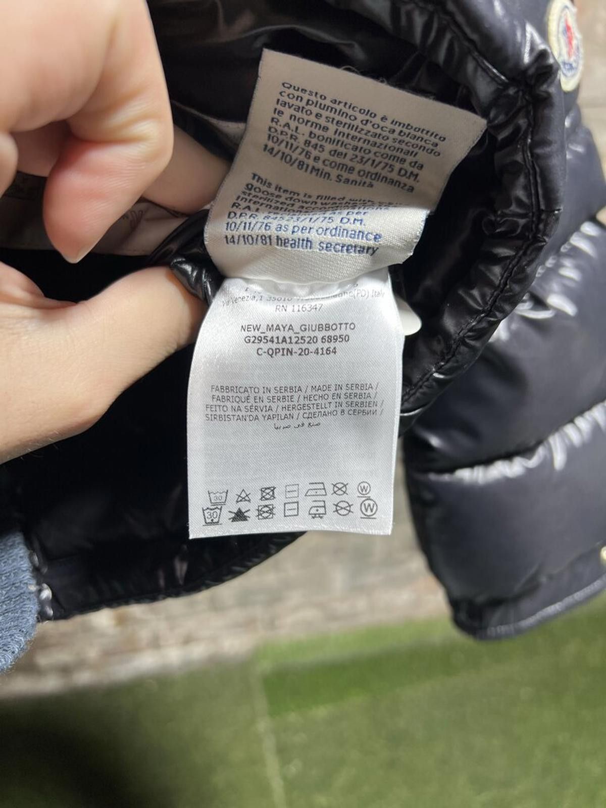 Moncler Moncler Mya Black Bubble jacket Sz. 4T Size ONE SIZE - 6 Thumbnail