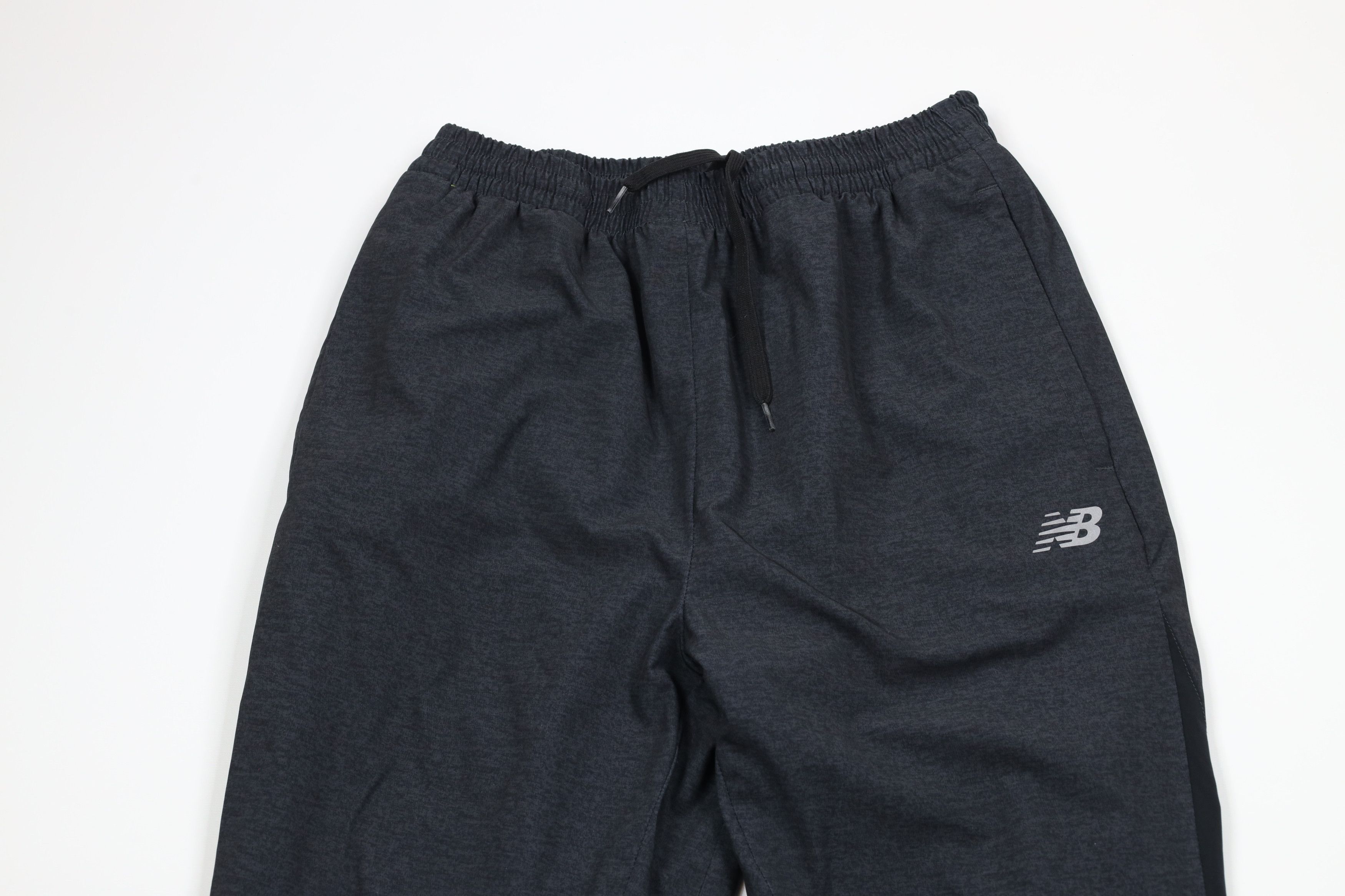 New Balance × Vintage Vintage Y2K New Balance Spell Out Reflective Pants Dark Gray Size US 34 / EU 50 - 2 Thumbnail
