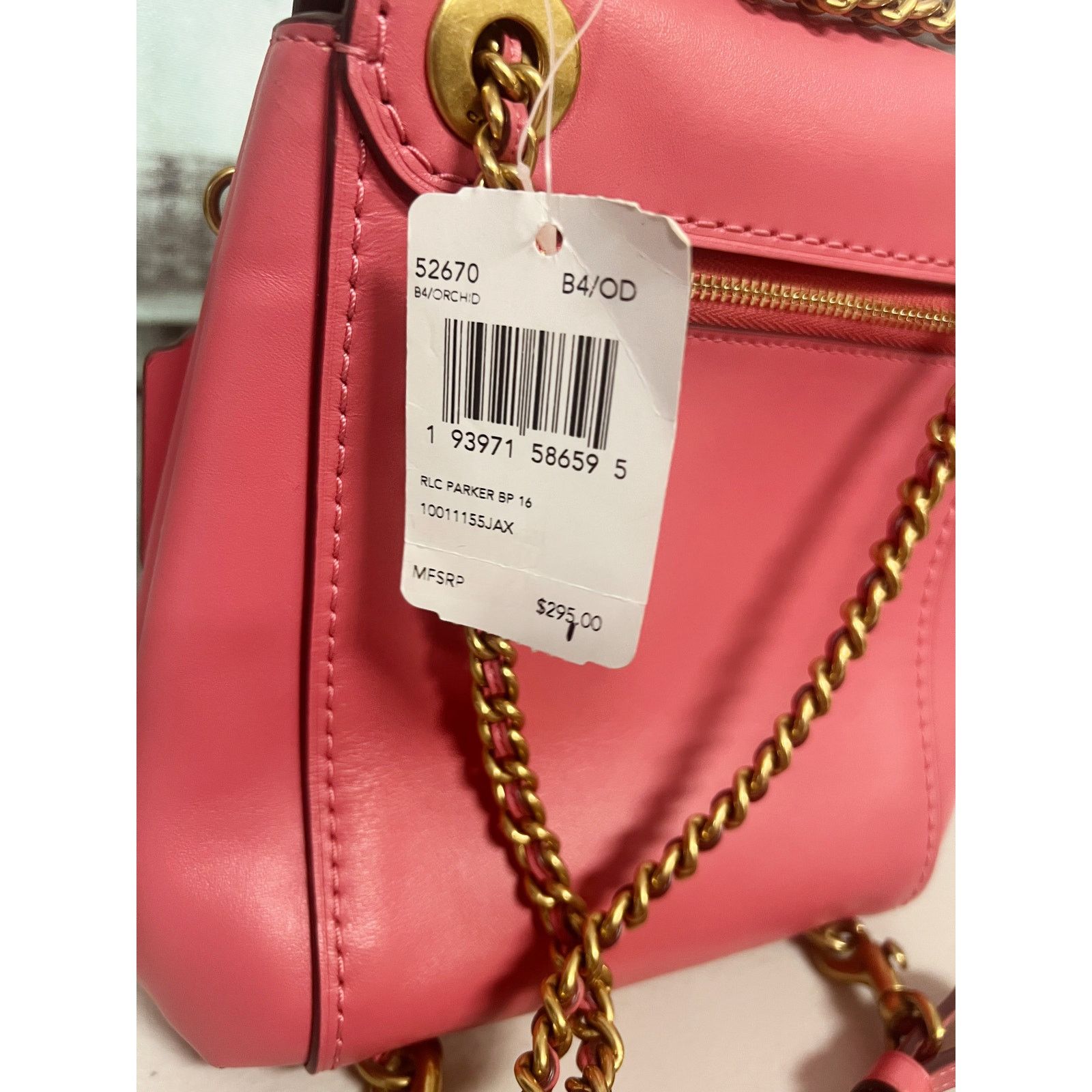 Coach Coach 52670 Parker Convertible Backpack 16 IN Pink Size ONE SIZE - 7 Thumbnail