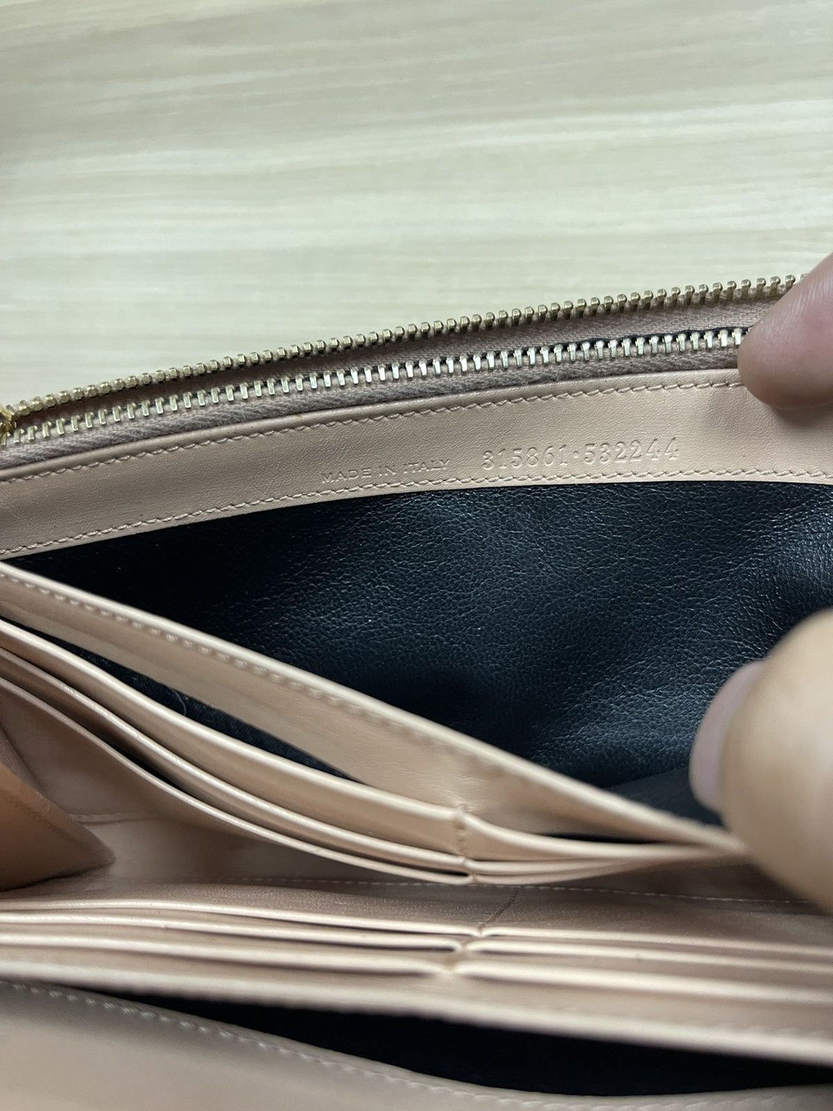 Saint Laurent Paris × Yves Saint Laurent Saint Laurent Paris Long Wallet Size ONE SIZE - 5 Thumbnail