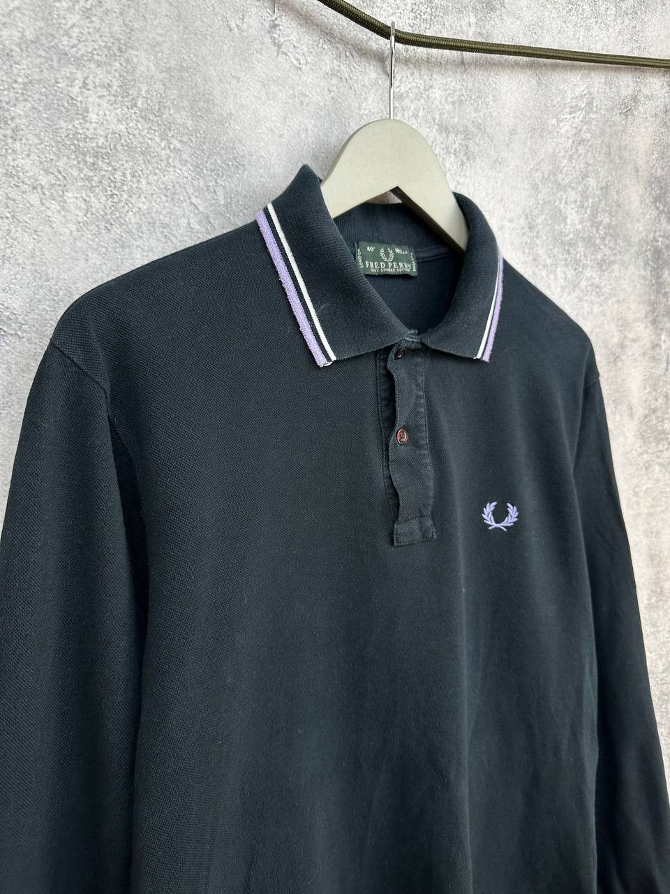 Fred Perry Fred Perry Polo LS Vintage 90s Made in Italy Green Label Size US M / EU 48-50 / 2 - 3 Thumbnail