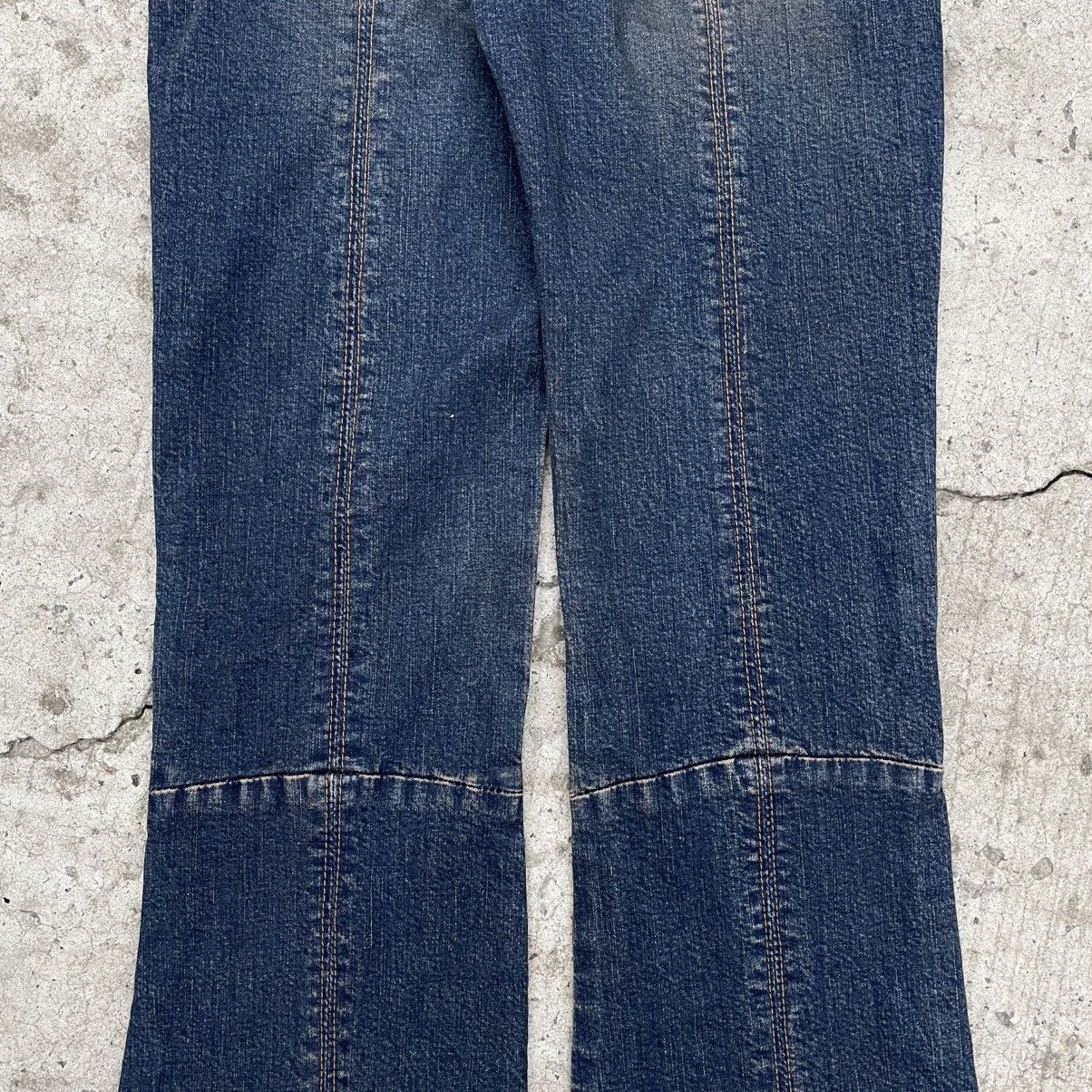 Le Grande Bleu (L.G.B.) Vintage Flared Crazy Fit Gang Star Jeans Size W30xL32 Punk Size 28" / US 6 / IT 42 - 9 Thumbnail