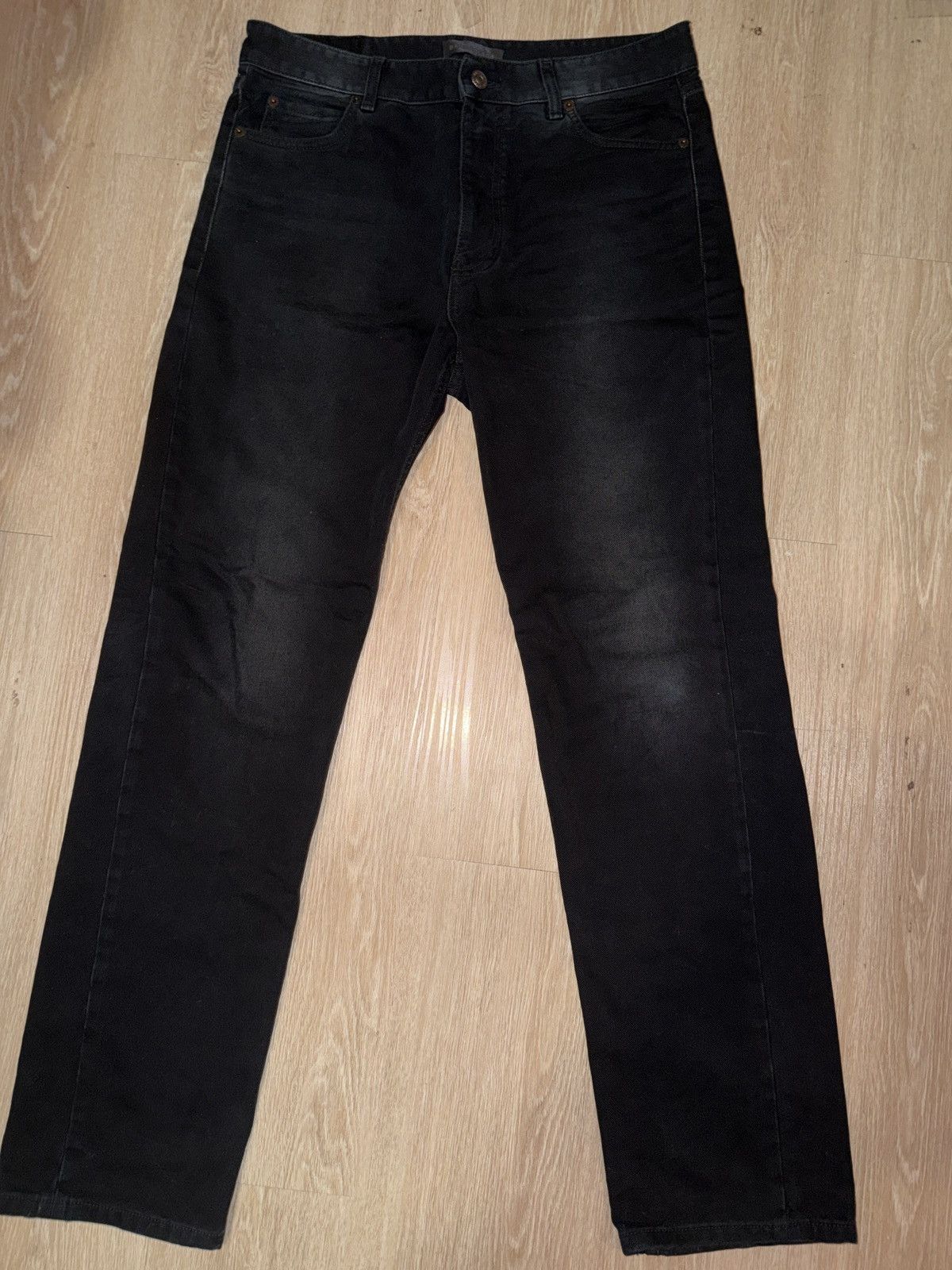 Balenciaga balenciaga straight leg denim Size US 34 / EU 50 - 1 Thumbnail