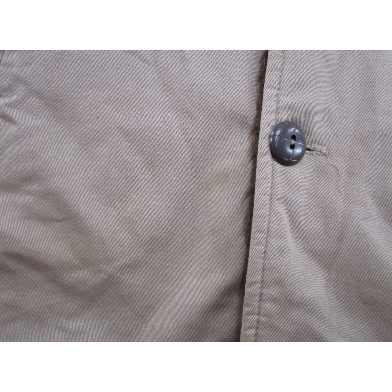 Haband Haband Men’s Fur Lined Coat Tan Button Front Warm Winter Jacket Size L 90s Read Size US L / EU 52-54 / 3 - 5 Thumbnail