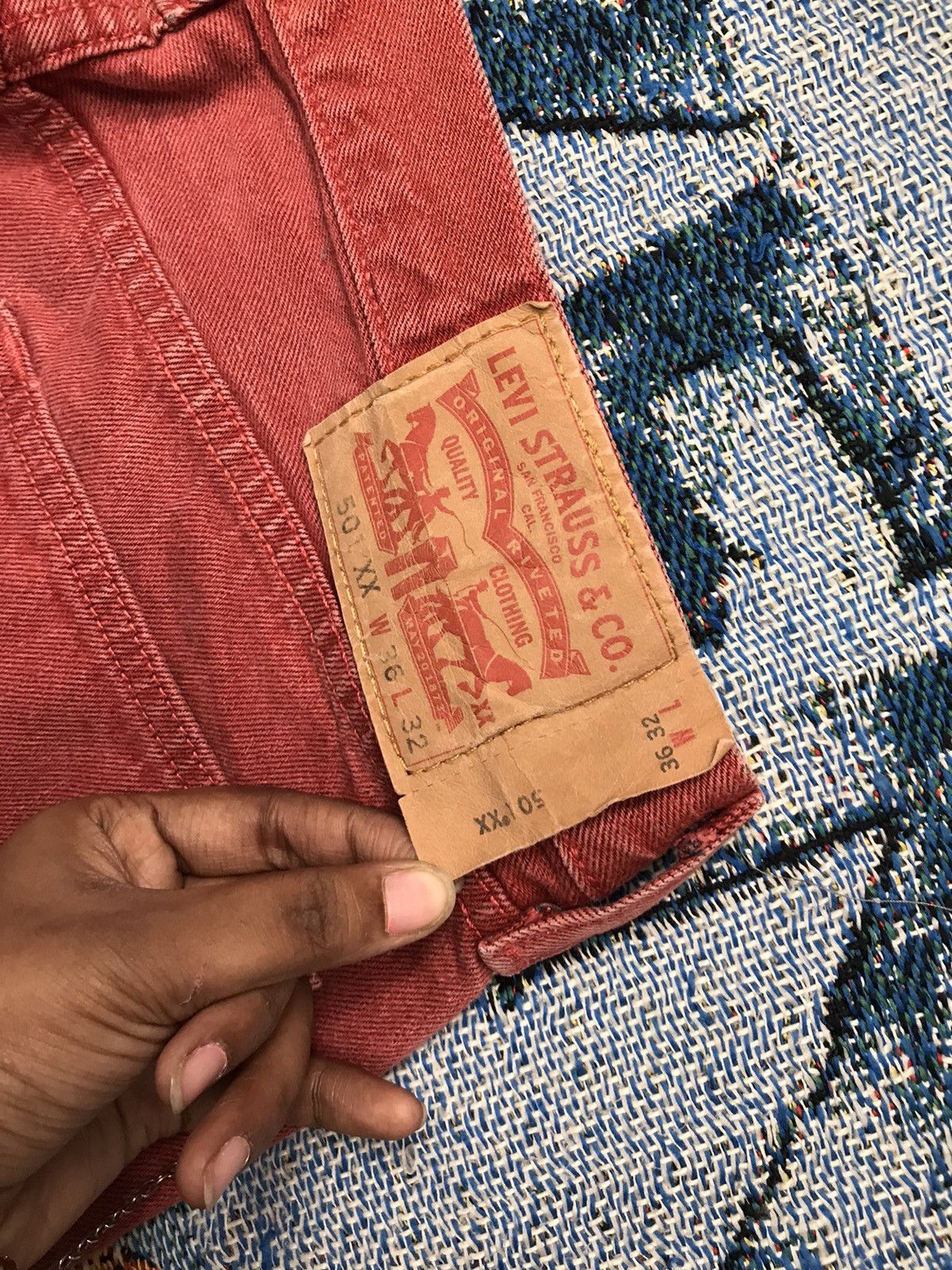 Levi's Vintage Levi’s 501 denim Size US 36 / EU 52 - 14 Thumbnail