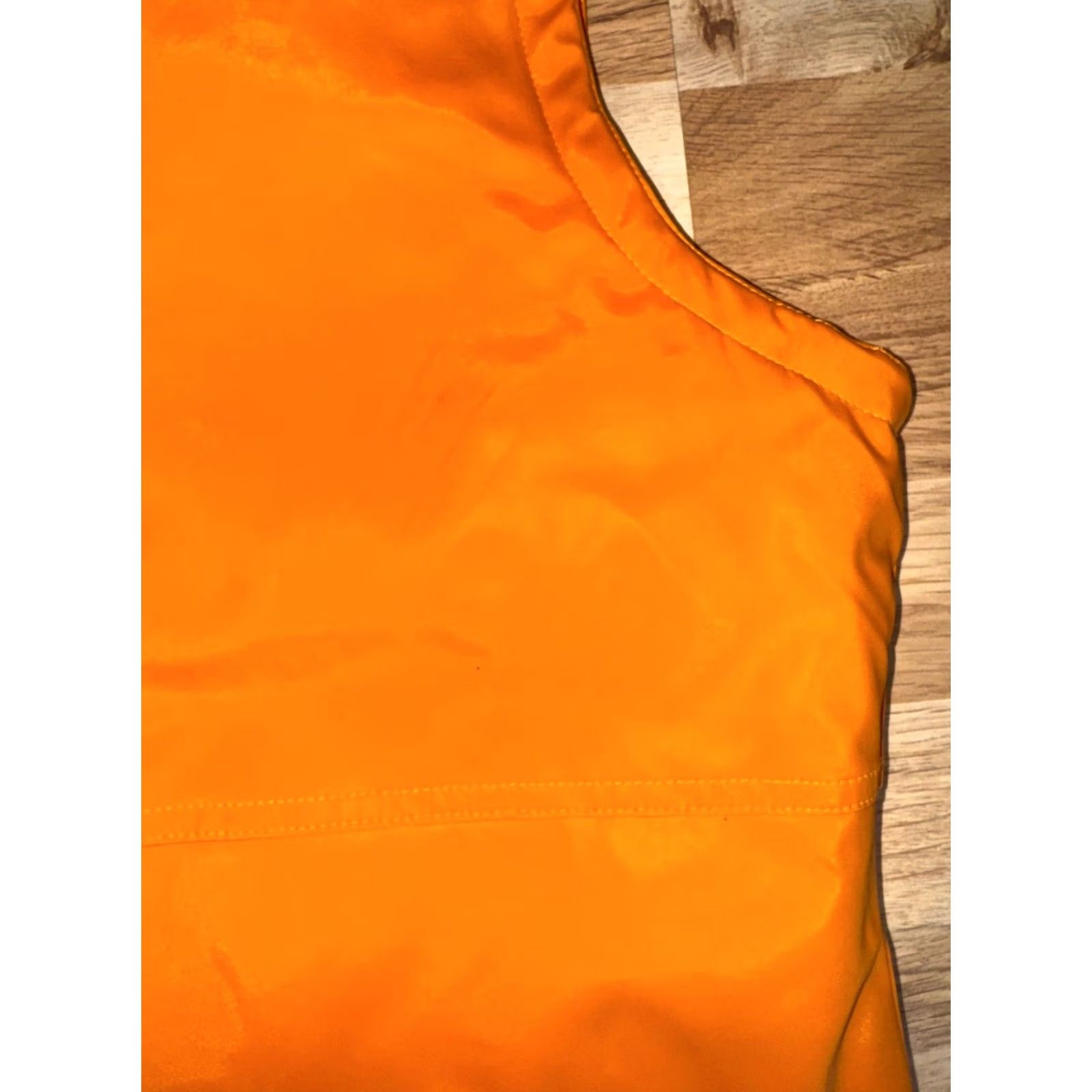 Vintage VINTAGE Rave 4 Real Vest Orange Polyurethane Zip Womens L GUC Y2K Size L / US 10 / IT 46 - 4 Thumbnail