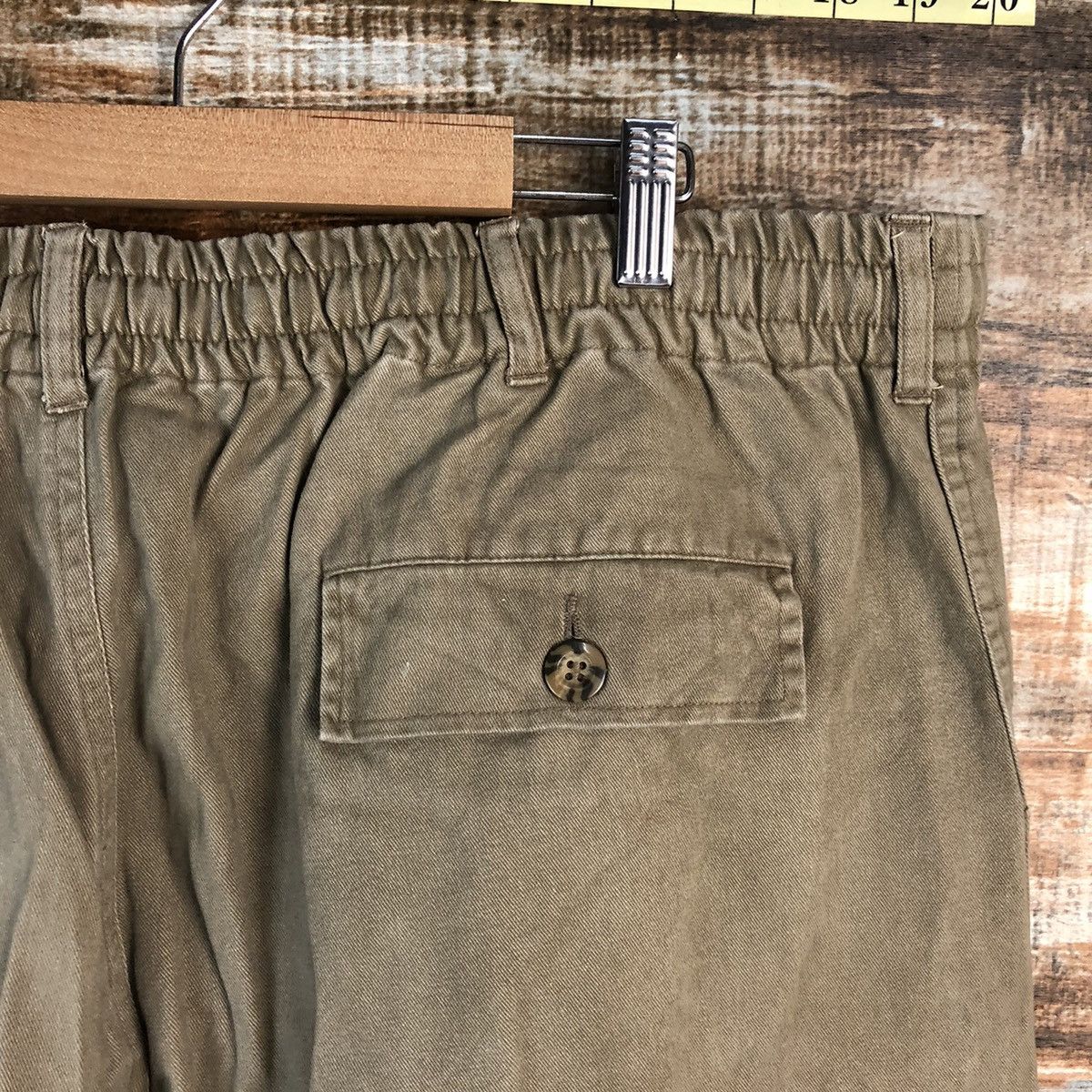 Japanese Brand Japanese Brand Brown Cargo Multipocket Pants #A2420 Size US 35 - 21 Thumbnail