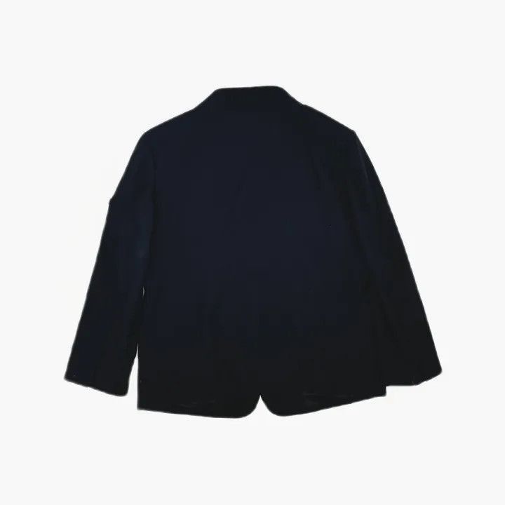 Balenciaga Balenciaga Black Logo Lapel Blazer Women's 0079-2507 Size M / US 6-8 / IT 42-44 - 3 Thumbnail