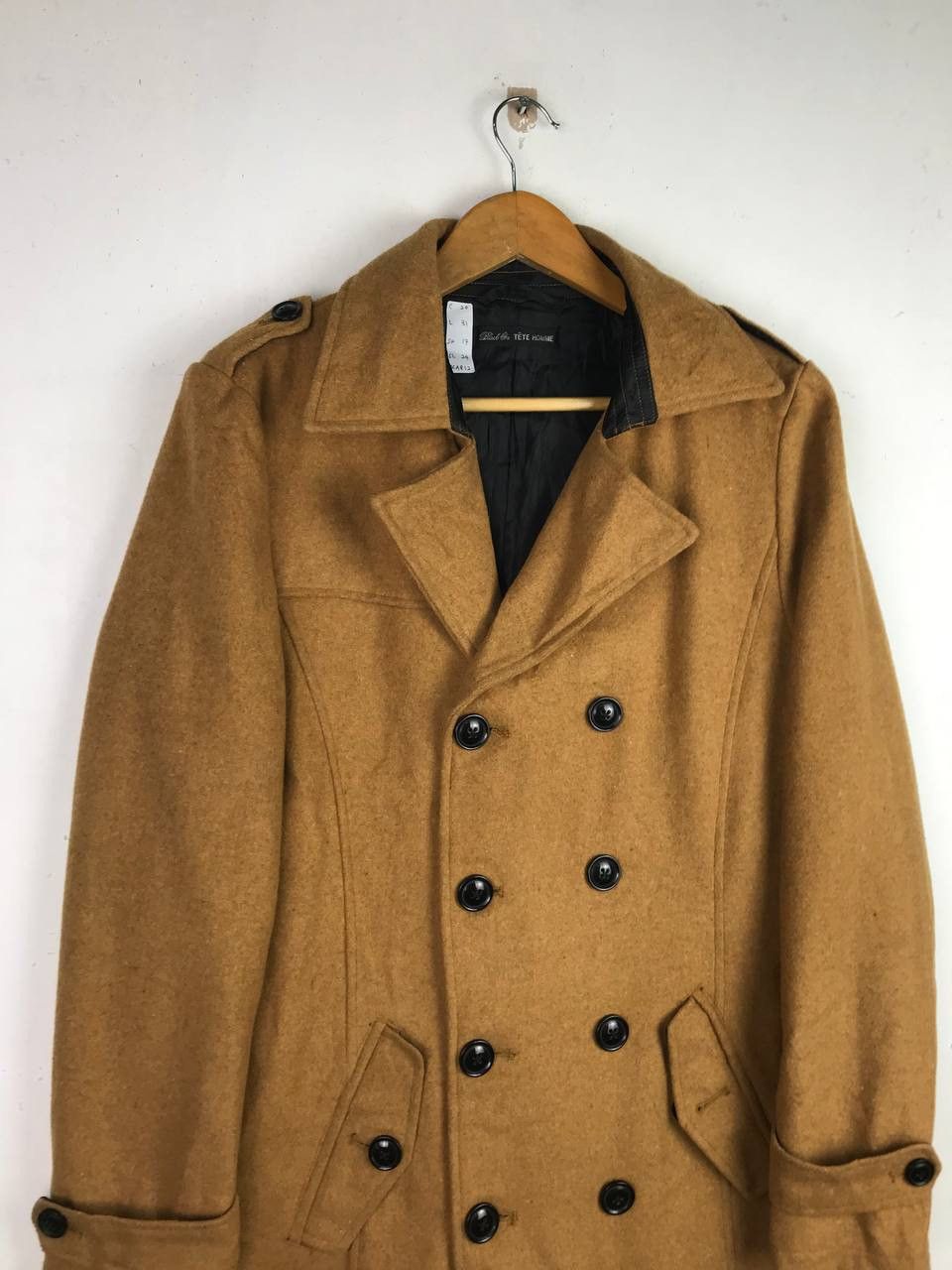 Issey Miyake × Japanese Brand × Tete Homme Vintage Tete Homme Issey Miyake long Jacket Size US M / EU 48-50 / 2 - 5 Thumbnail