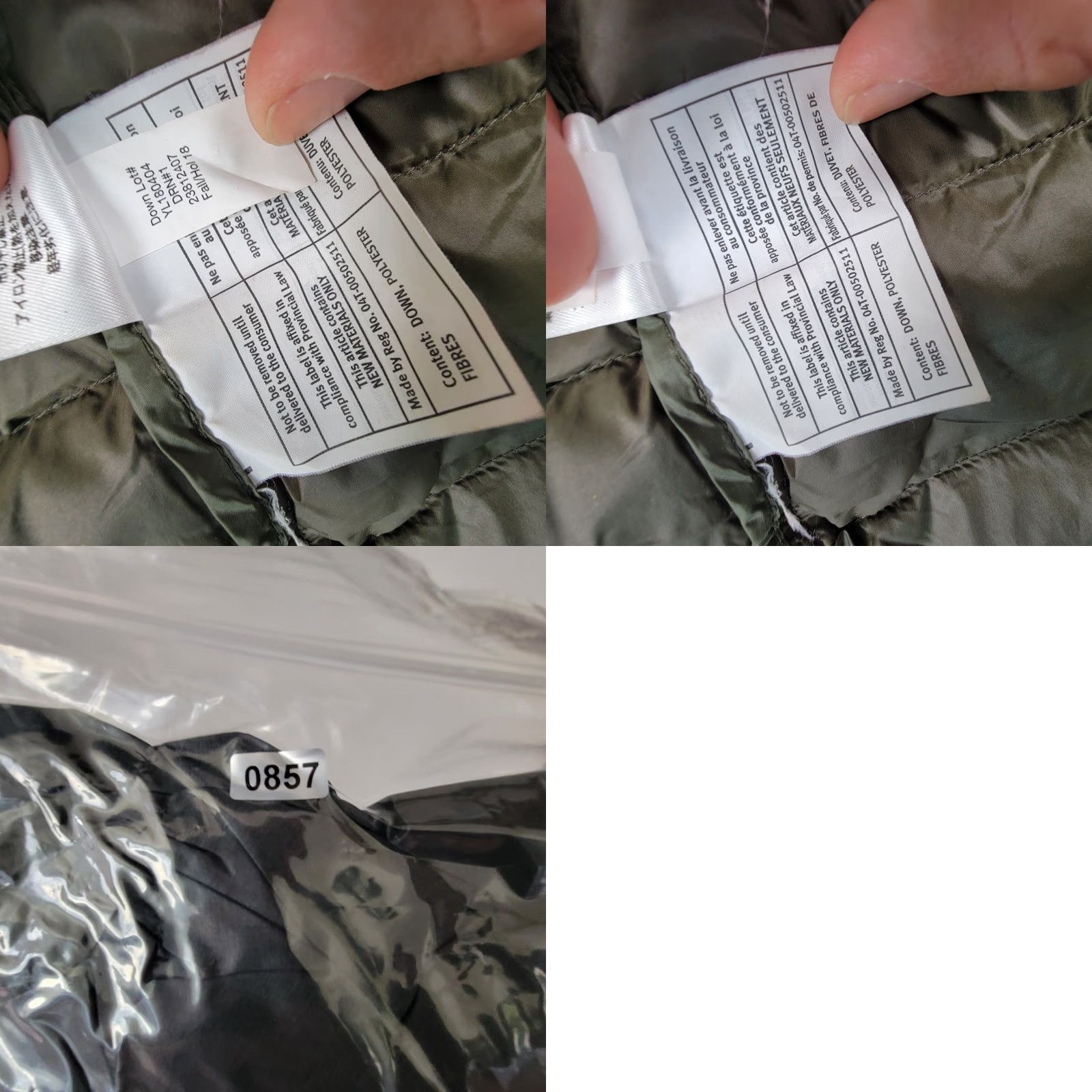 Eddie Bauer Eddie Bauer Women's Size Large Puffer Jacket Gray Full Zip Down Filled Size L / US 10 / IT 46 - 10 Thumbnail